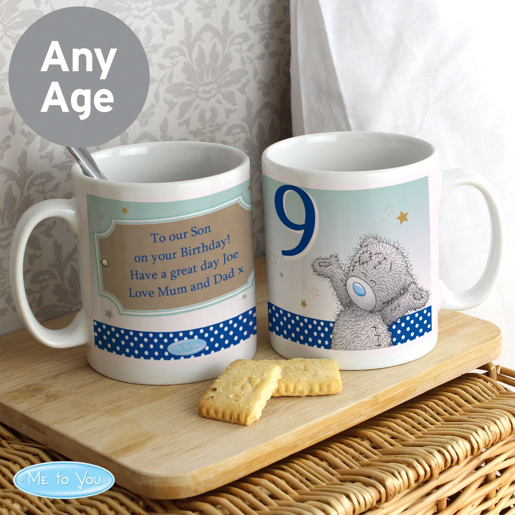 Personalised Me To You Birthday Big Age Male Mug - Image 2