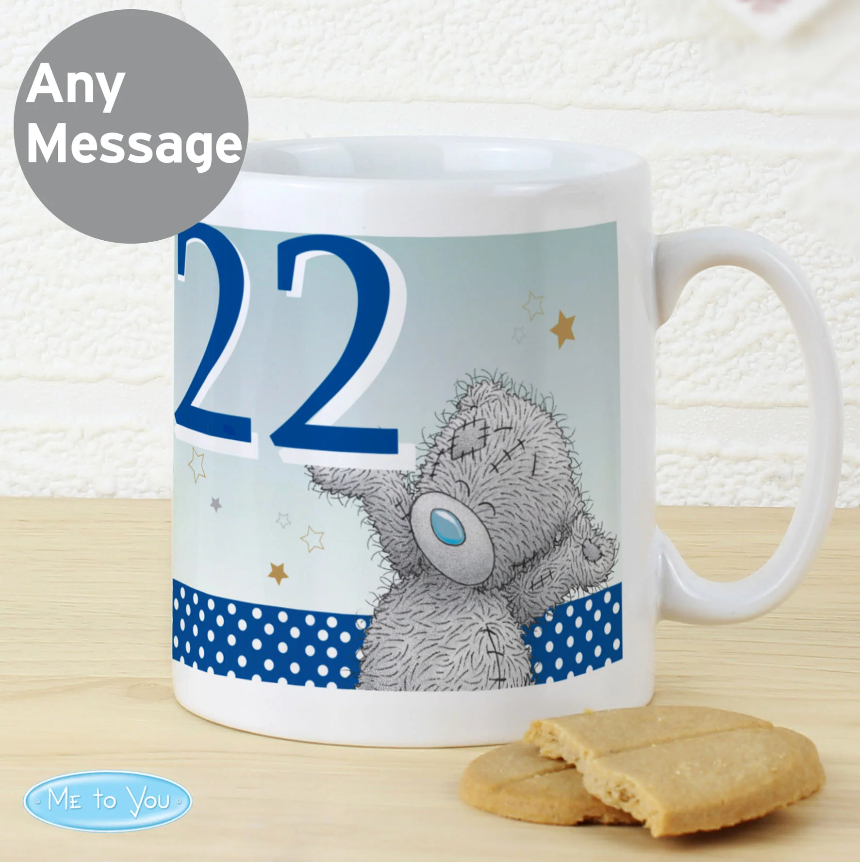 Personalised Me To You Birthday Big Age Male Mug - Image 3
