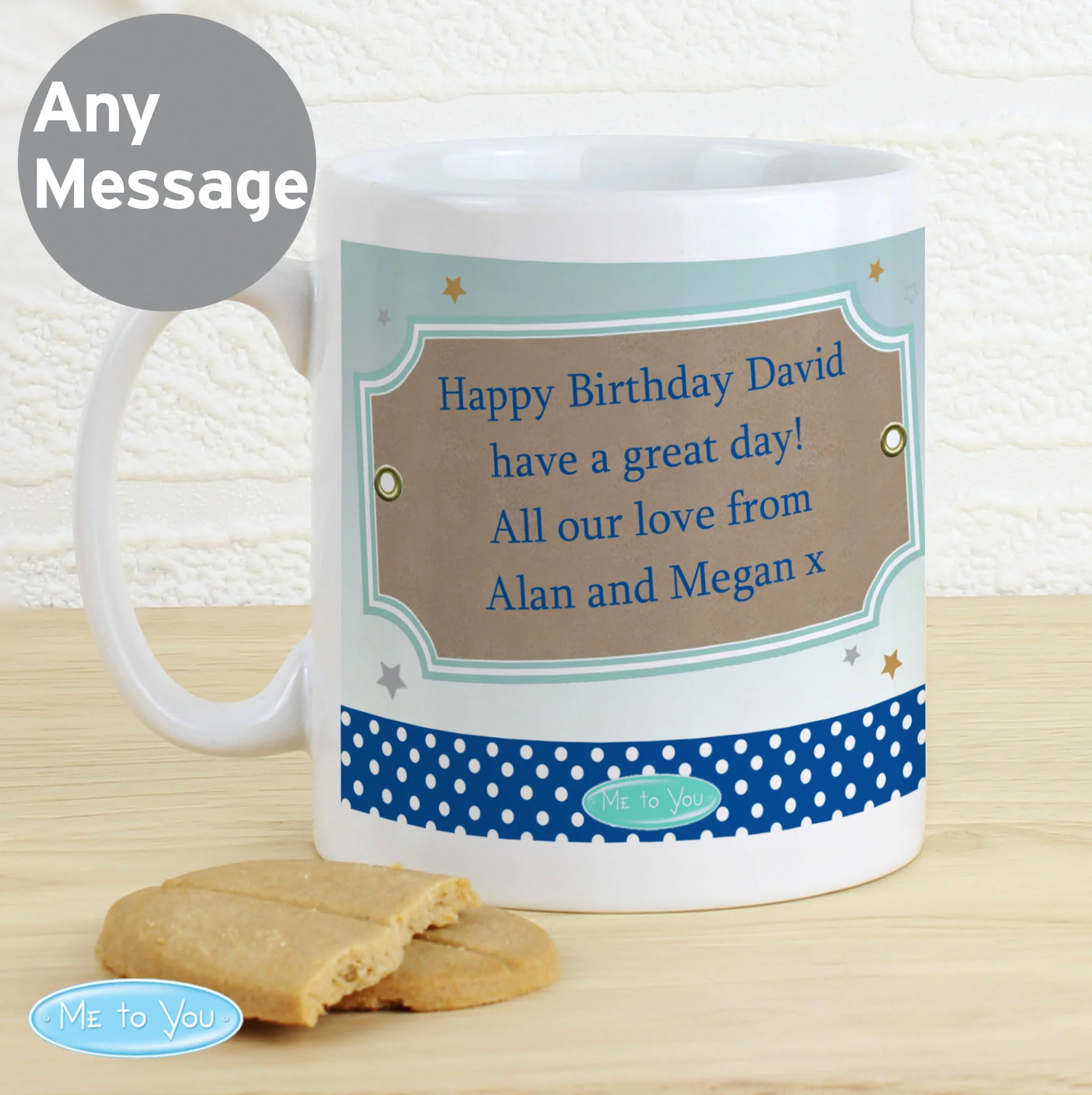 Personalised Me To You Birthday Big Age Male Mug - Image 4