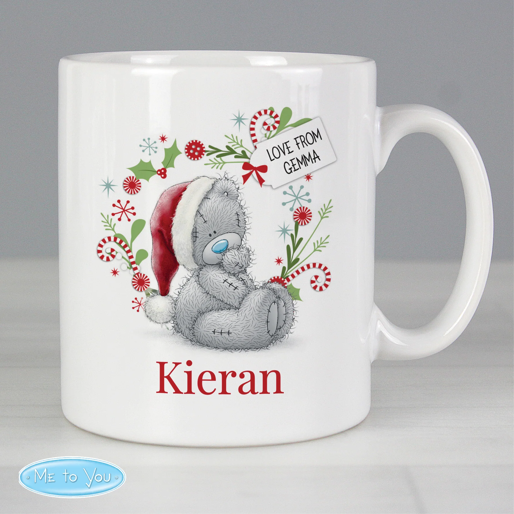 Personalised Me to You Christmas Mug - Image 3