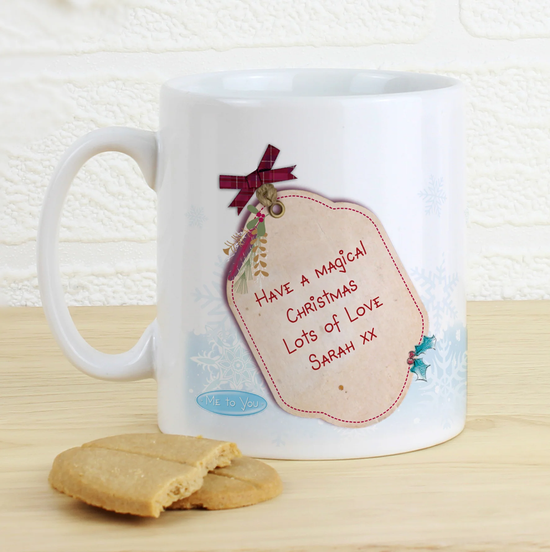 Personalised Me To You Christmas Present Mug - Image 4
