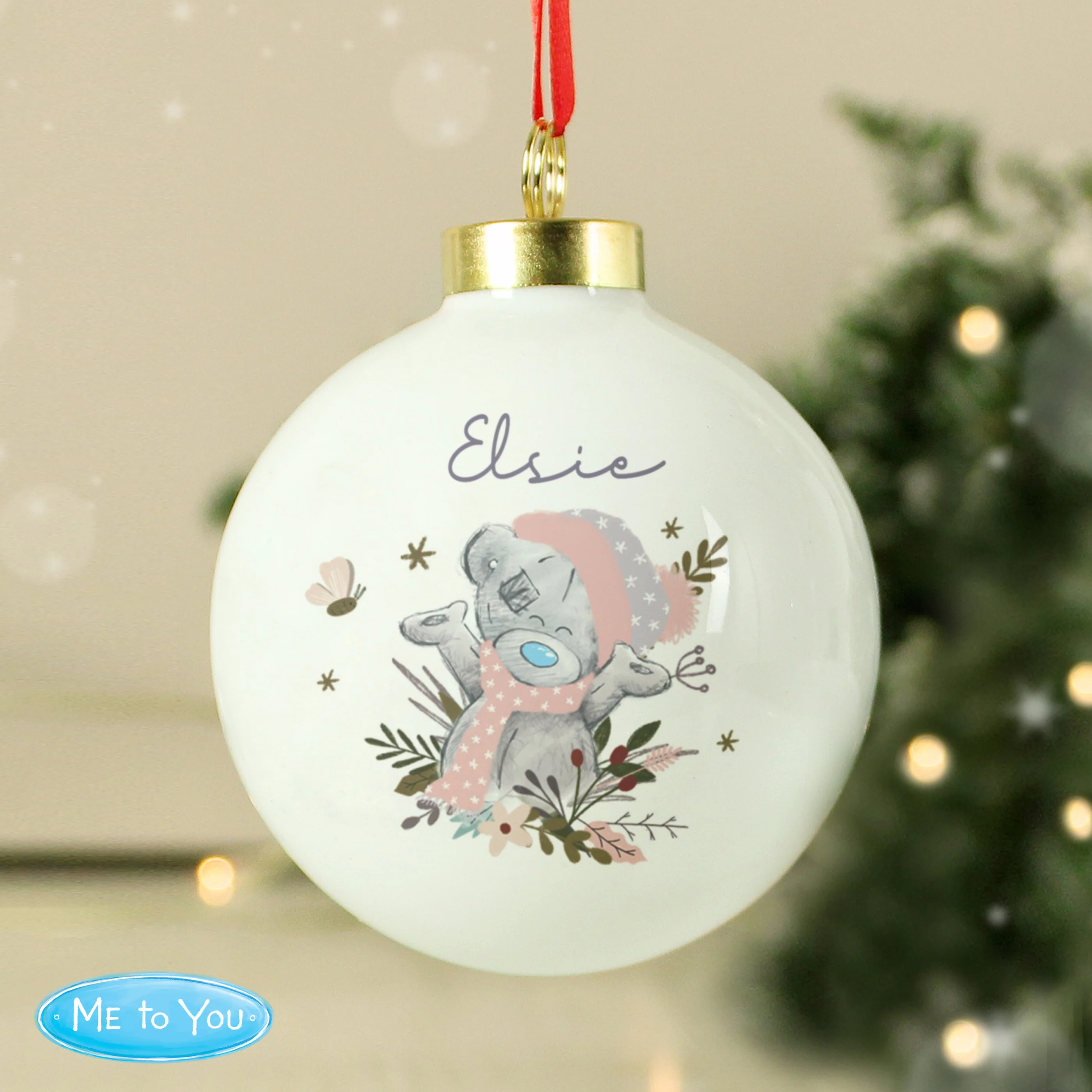 Personalised Me to You Cosy Winter Bauble - Image 4