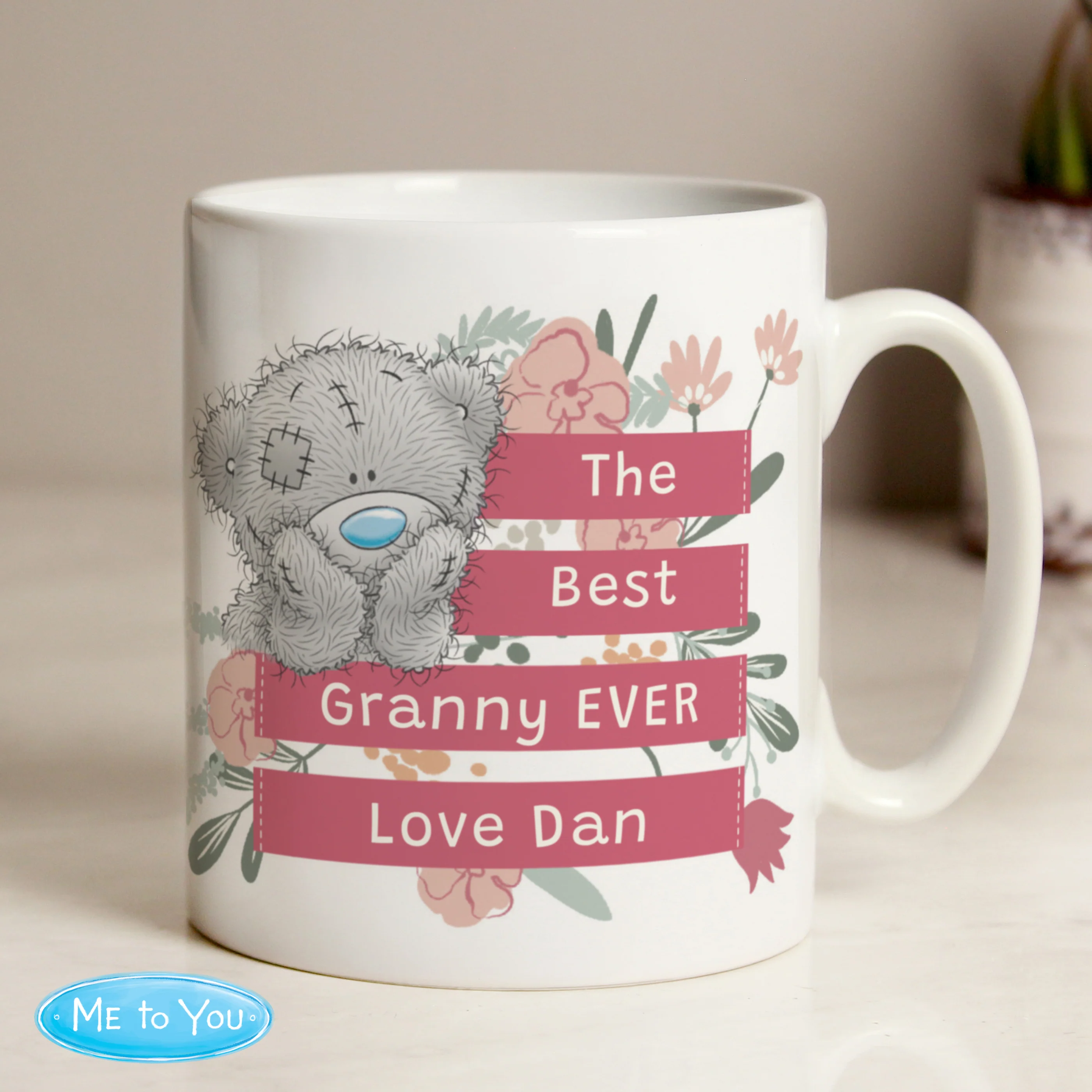Personalised Me To You Floral Mug - Image 2