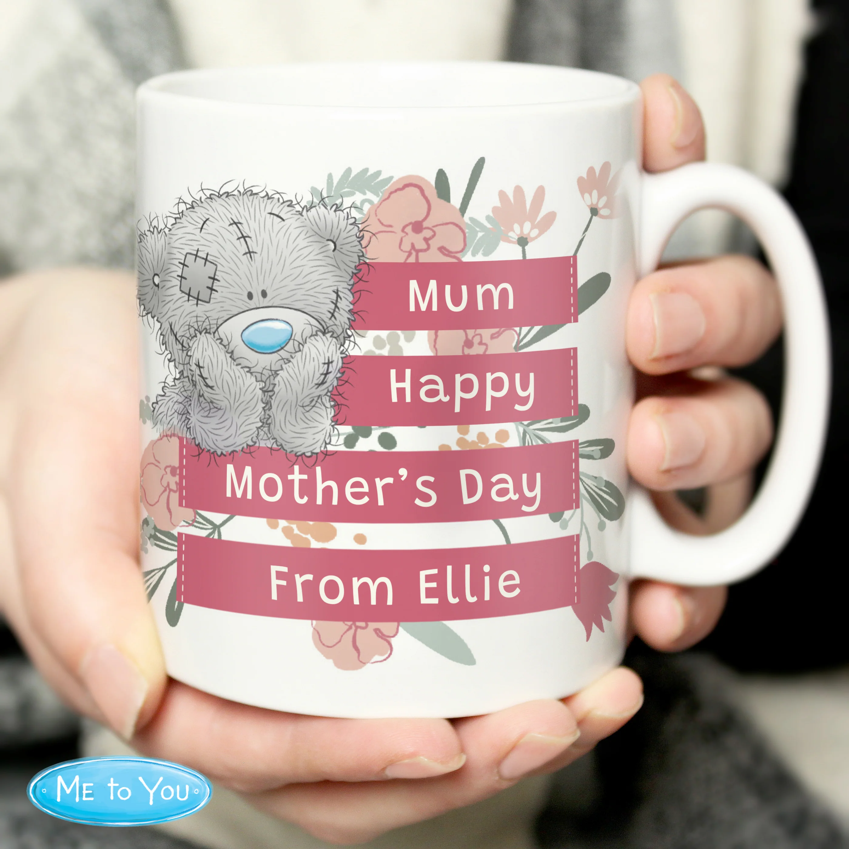 Personalised Me To You Floral Mug - Image 7