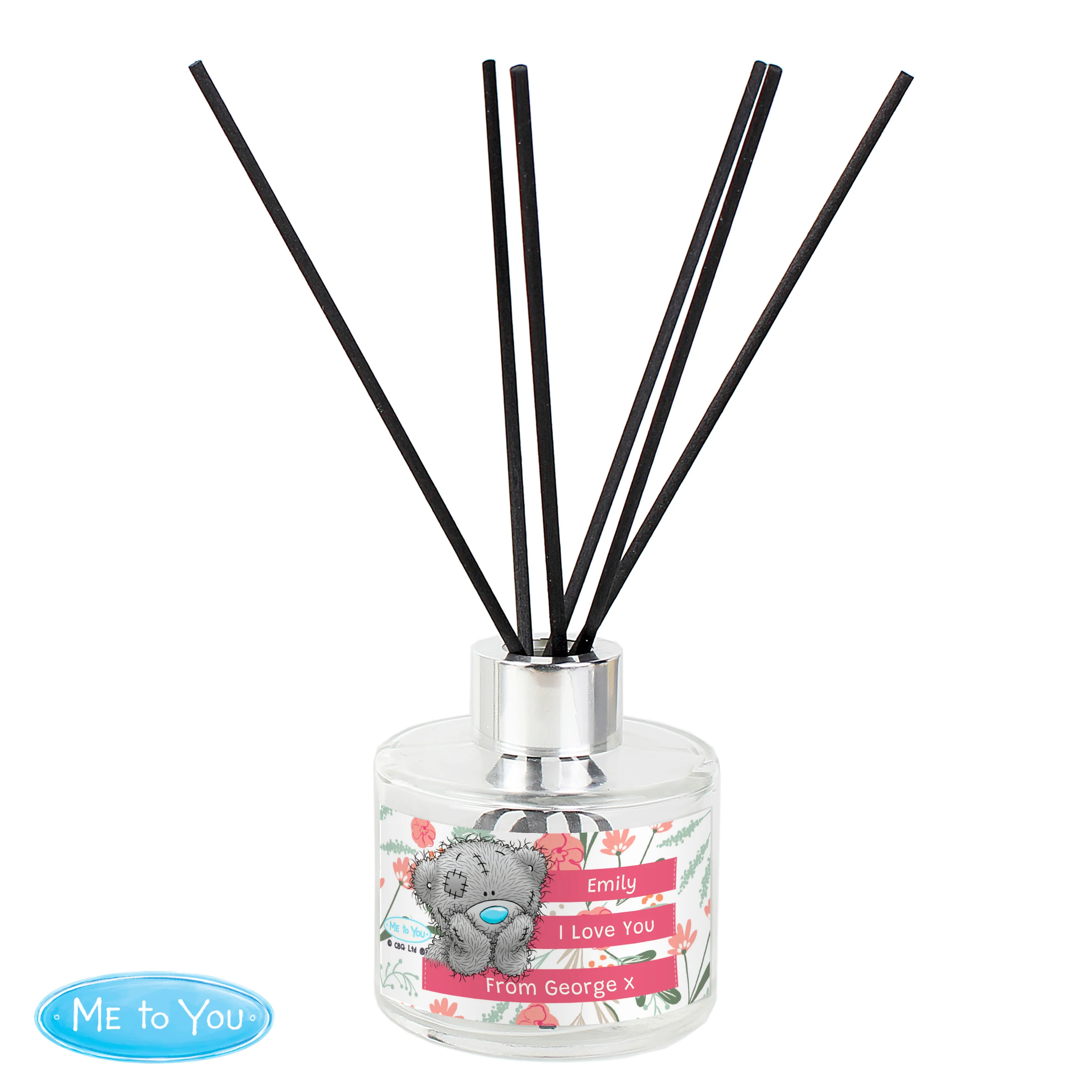 Personalised Me To You Floral Reed Diffuser - Image 5