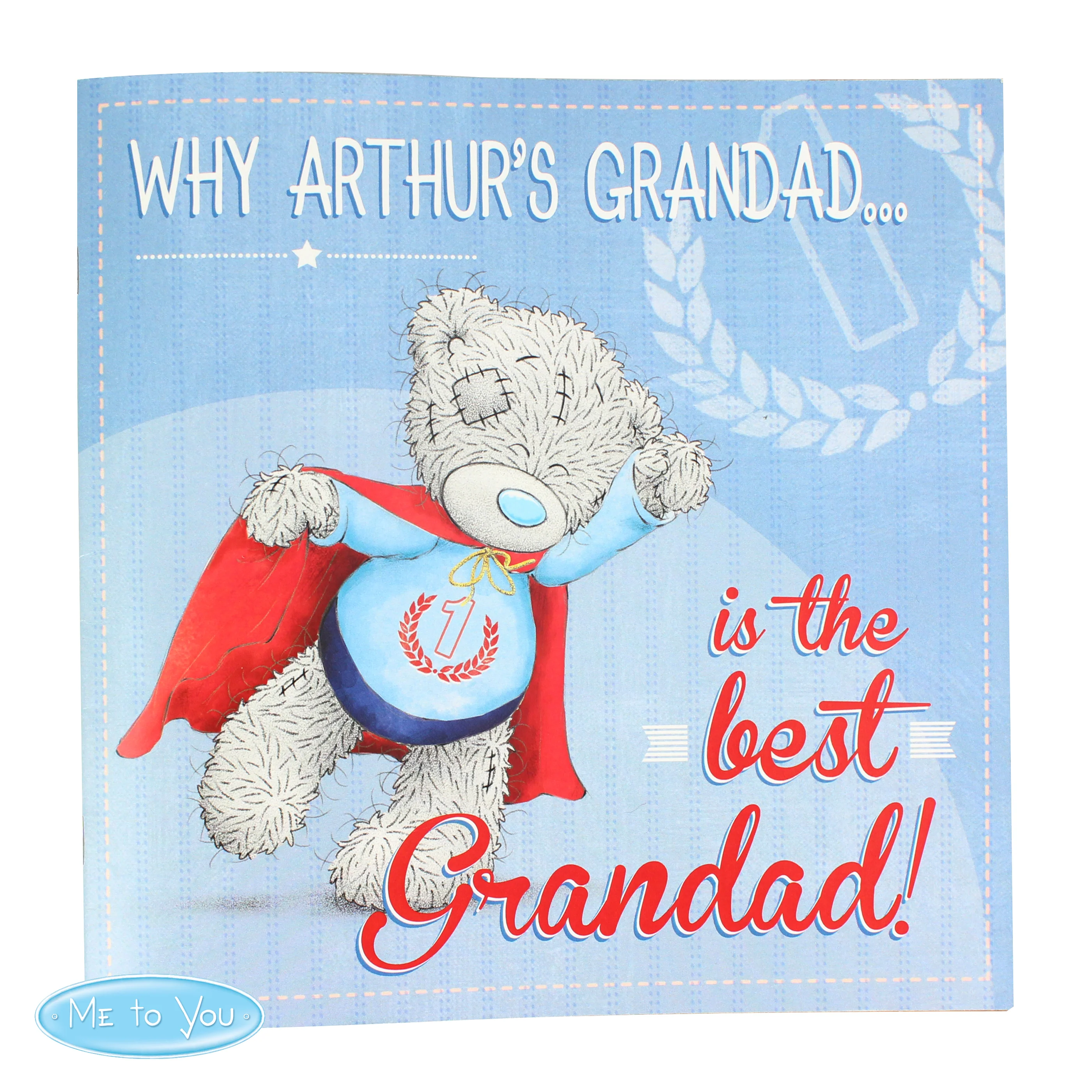 Personalised Me to You For Him Super Hero Poem Book - Image 2