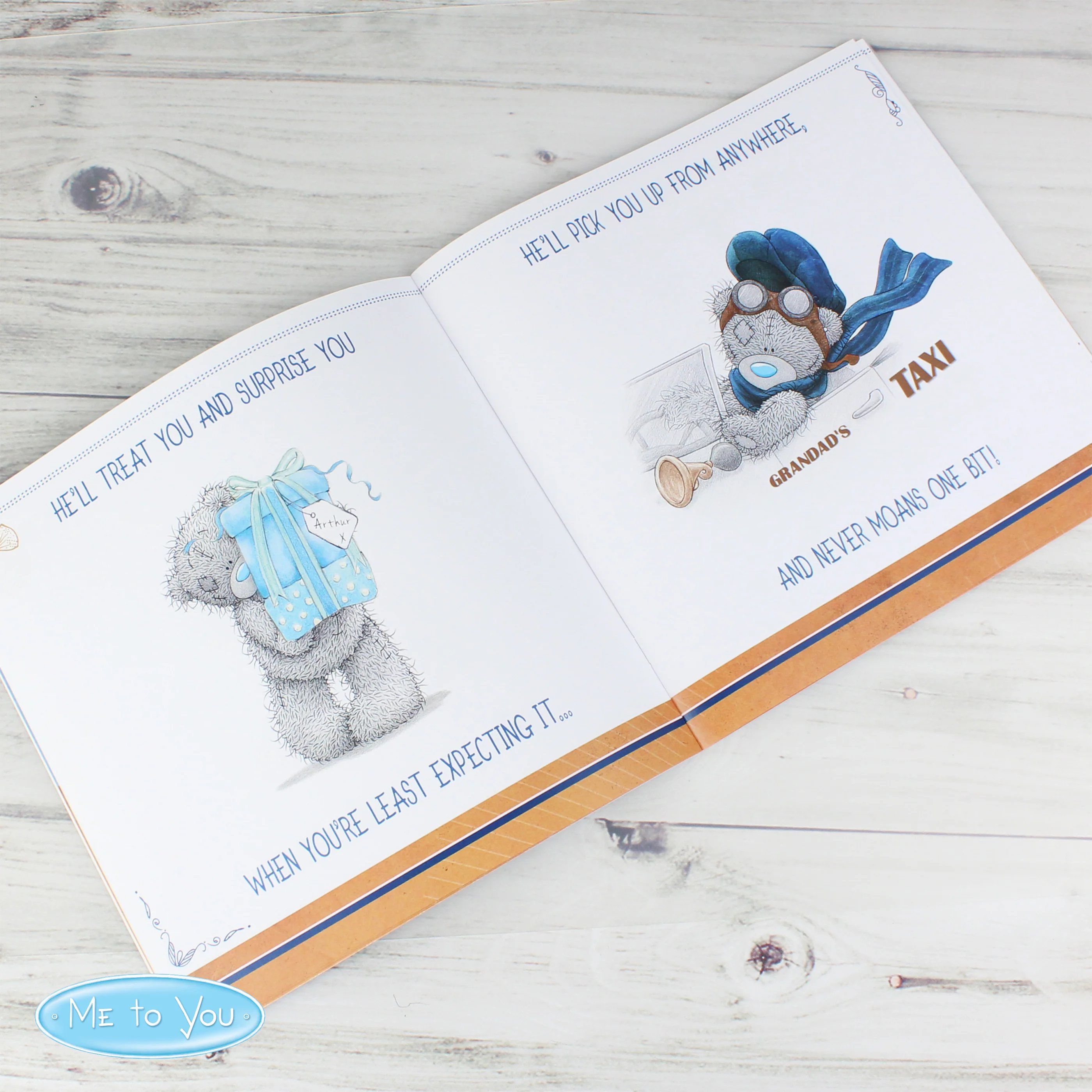 Personalised Me to You For Him Super Hero Poem Book - Image 7