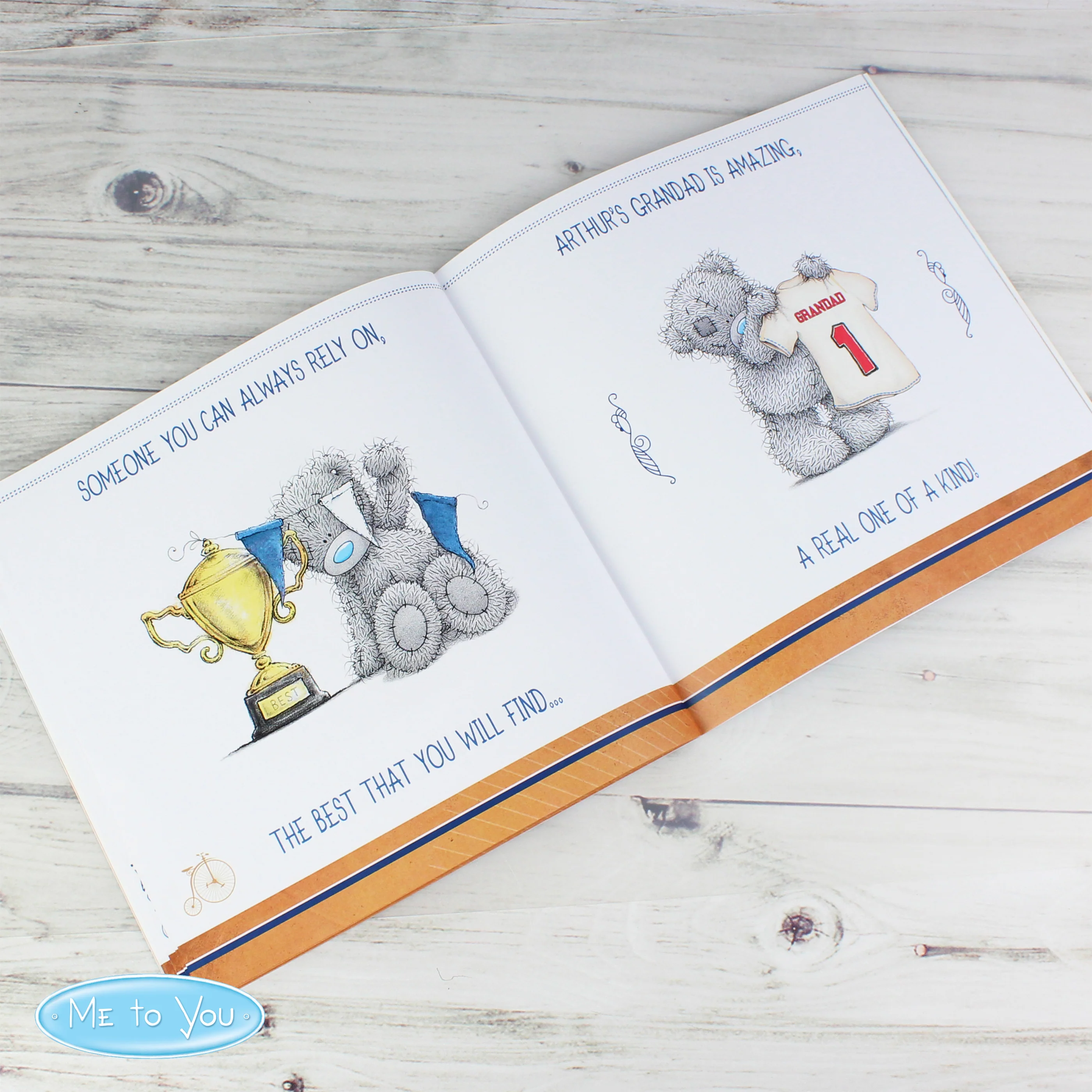 Personalised Me to You For Him Super Hero Poem Book - Image 9