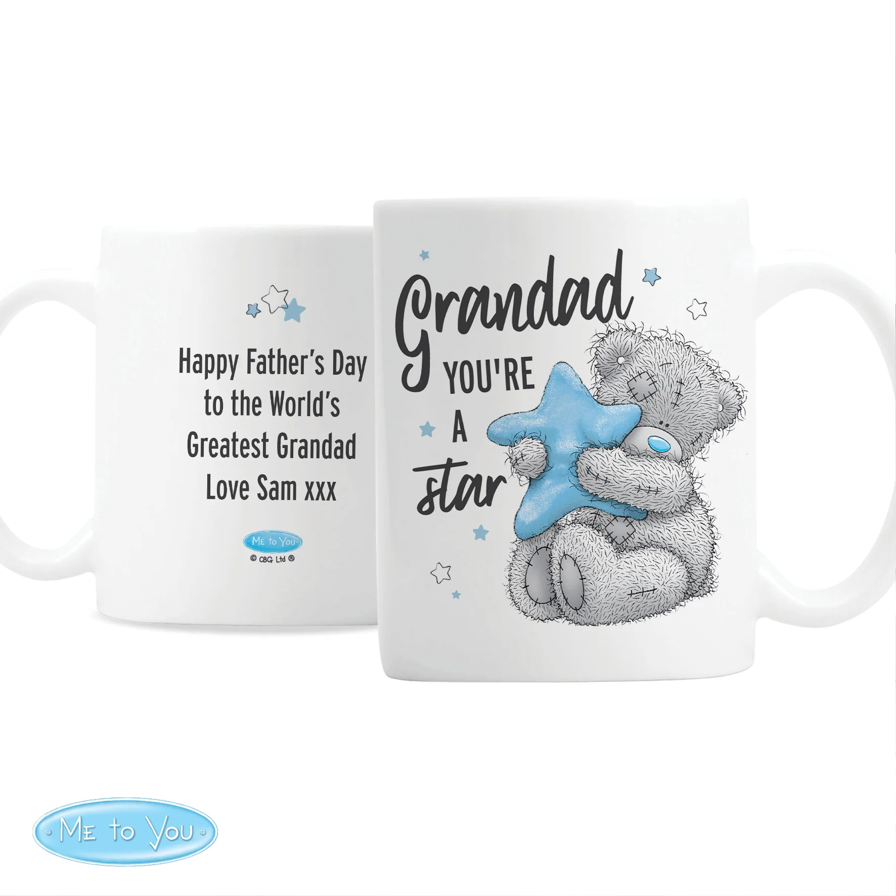 Personalised Me To You Grandad You're A Star Mug - Image 2