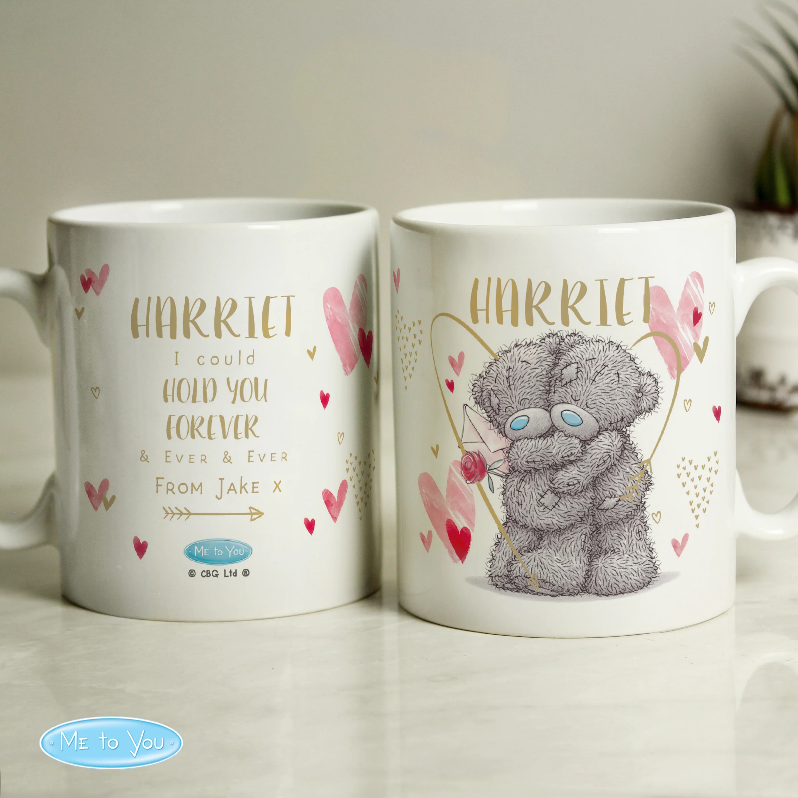 Personalised Me To You Hold You Forever Mug - Image 3