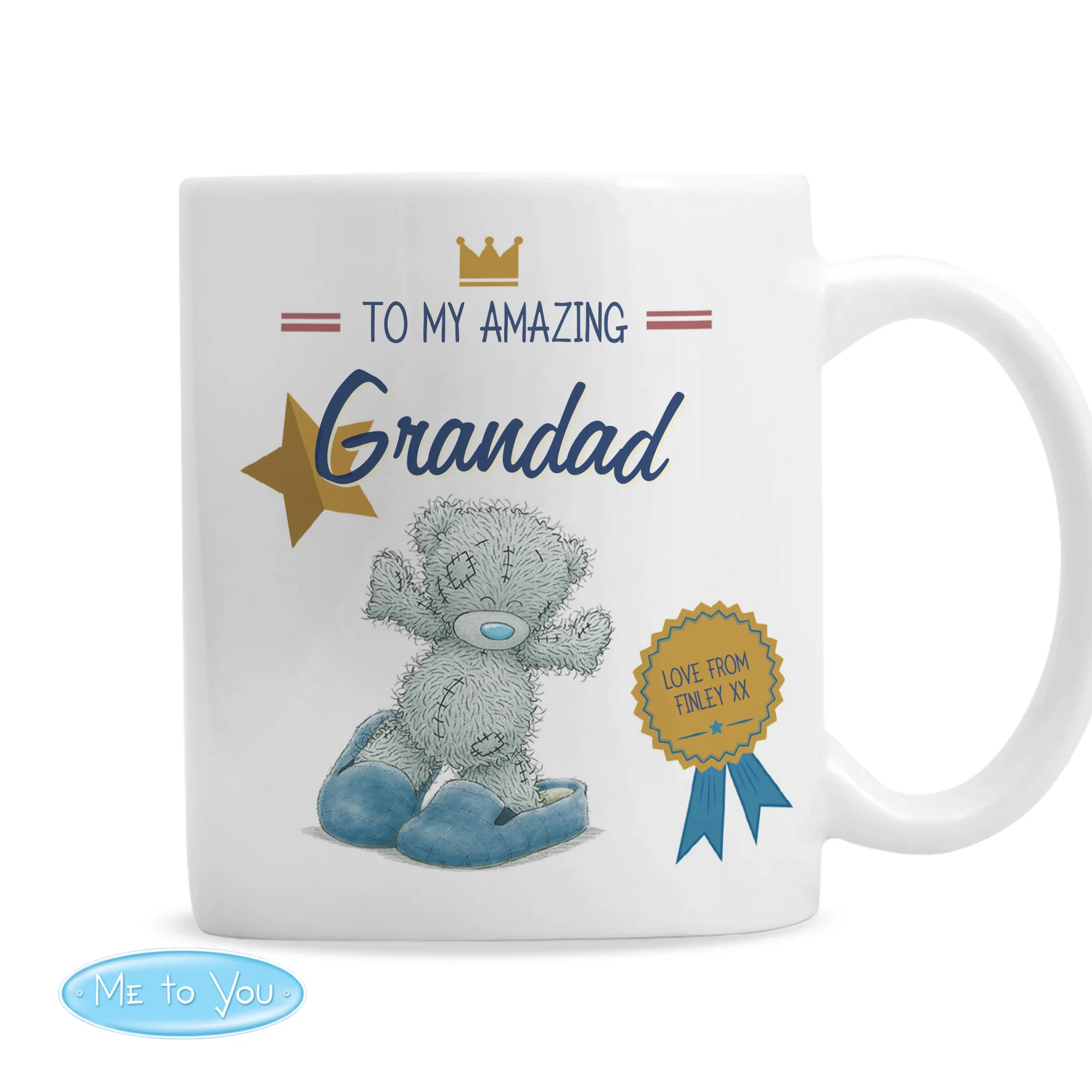Personalised Me to You Slippers Mug - Image 2