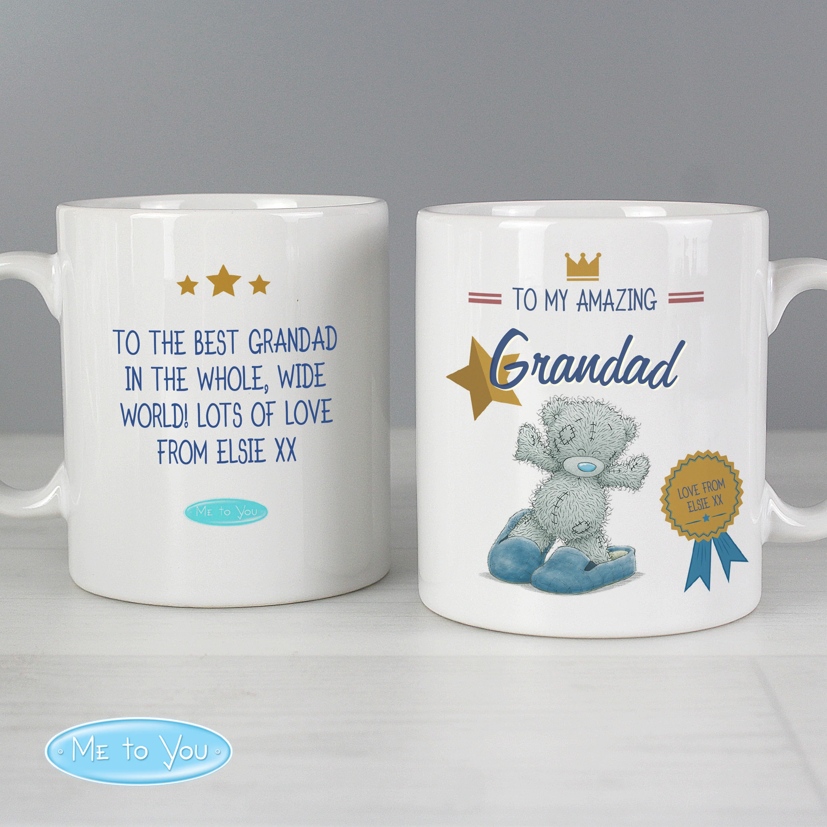 Personalised Me to You Slippers Mug - Image 3