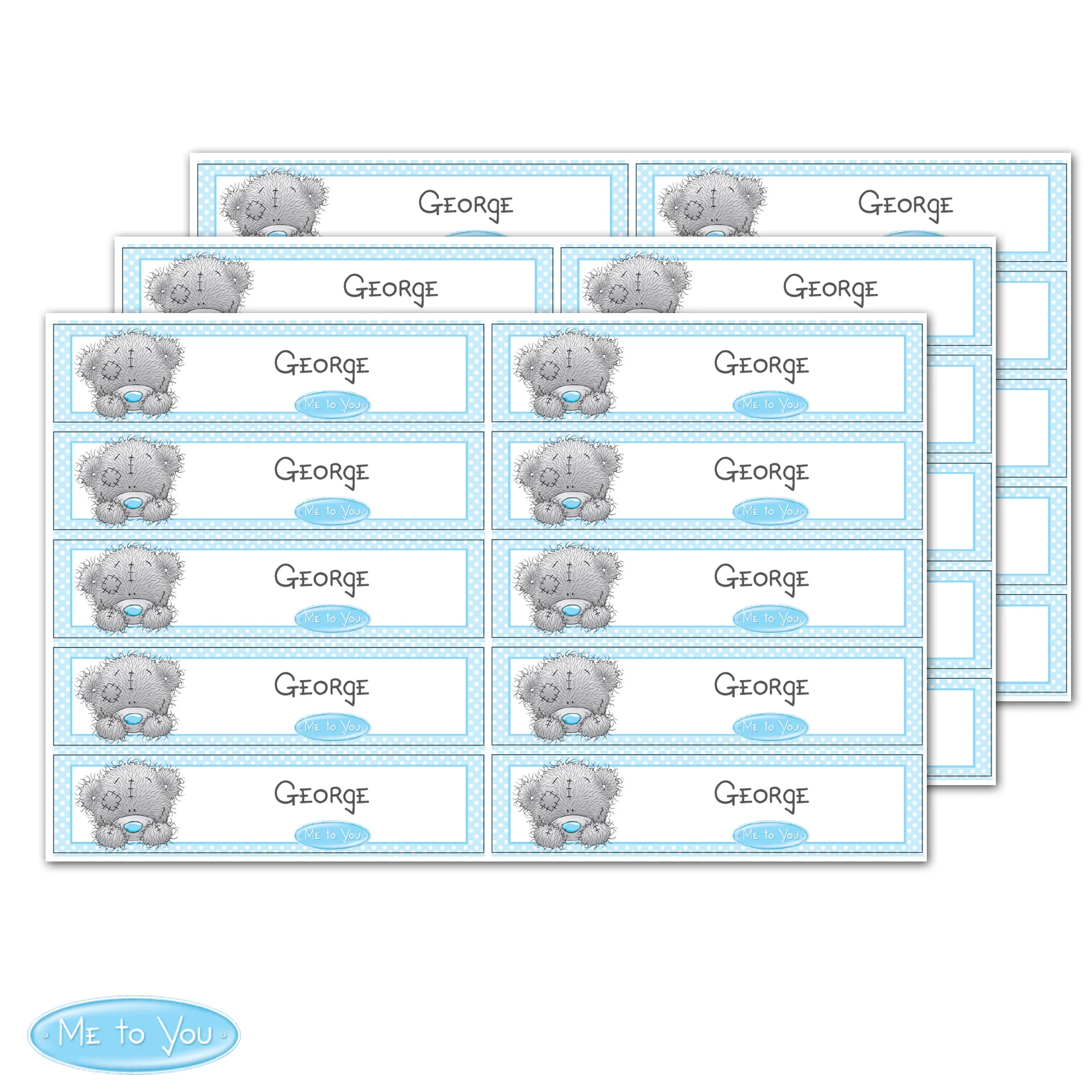Personalised Me To You Stickers - Image 8