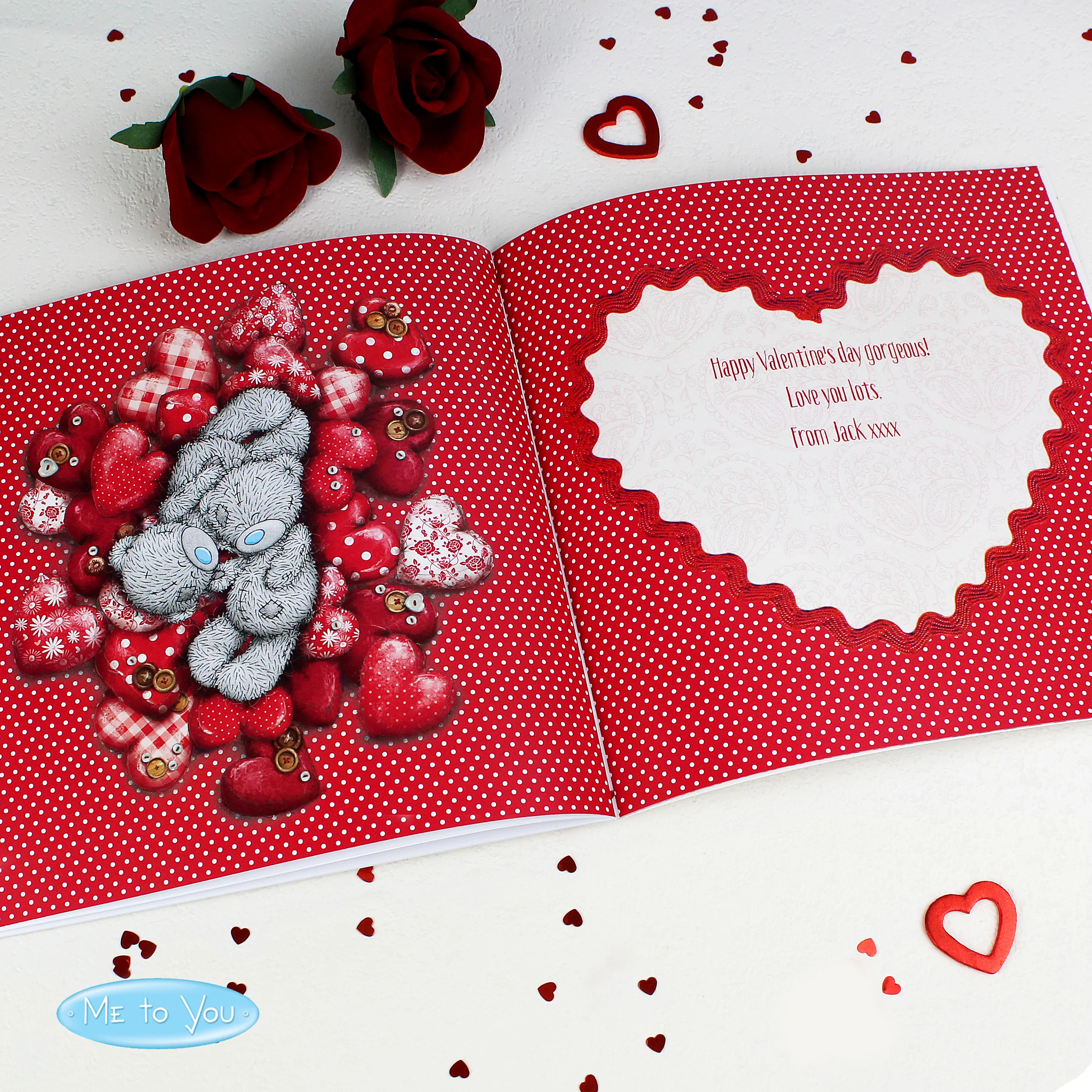 Personalised Me to You The One I Love Poem Book - Image 10