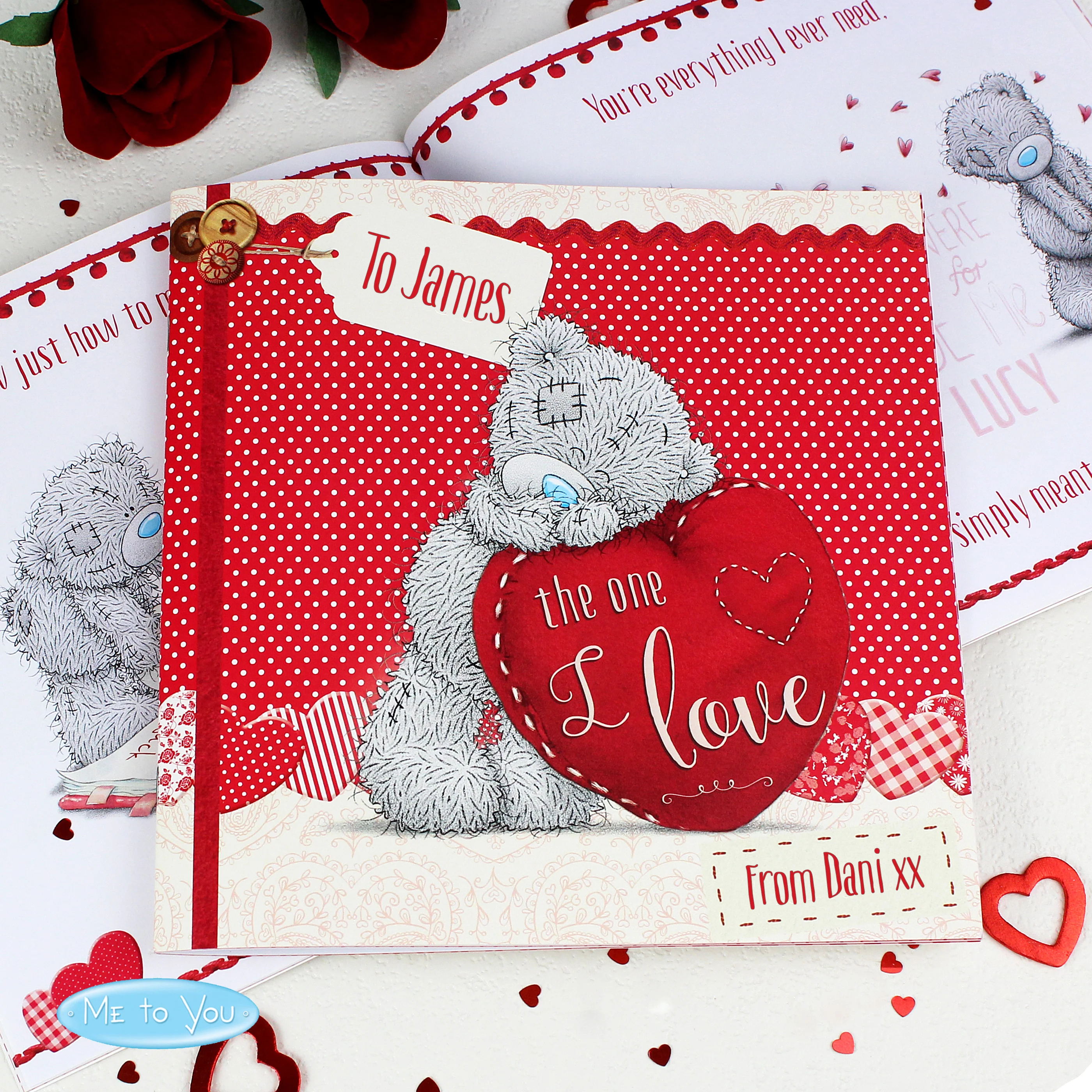 Personalised Me to You The One I Love Poem Book - Image 11
