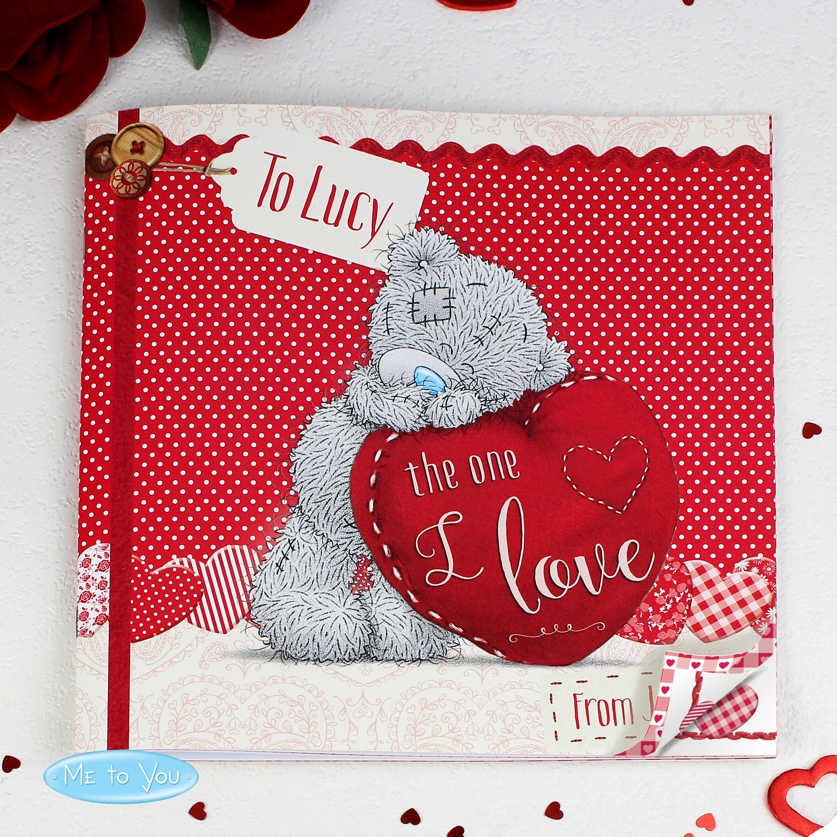 Personalised Me to You The One I Love Poem Book - Image 4