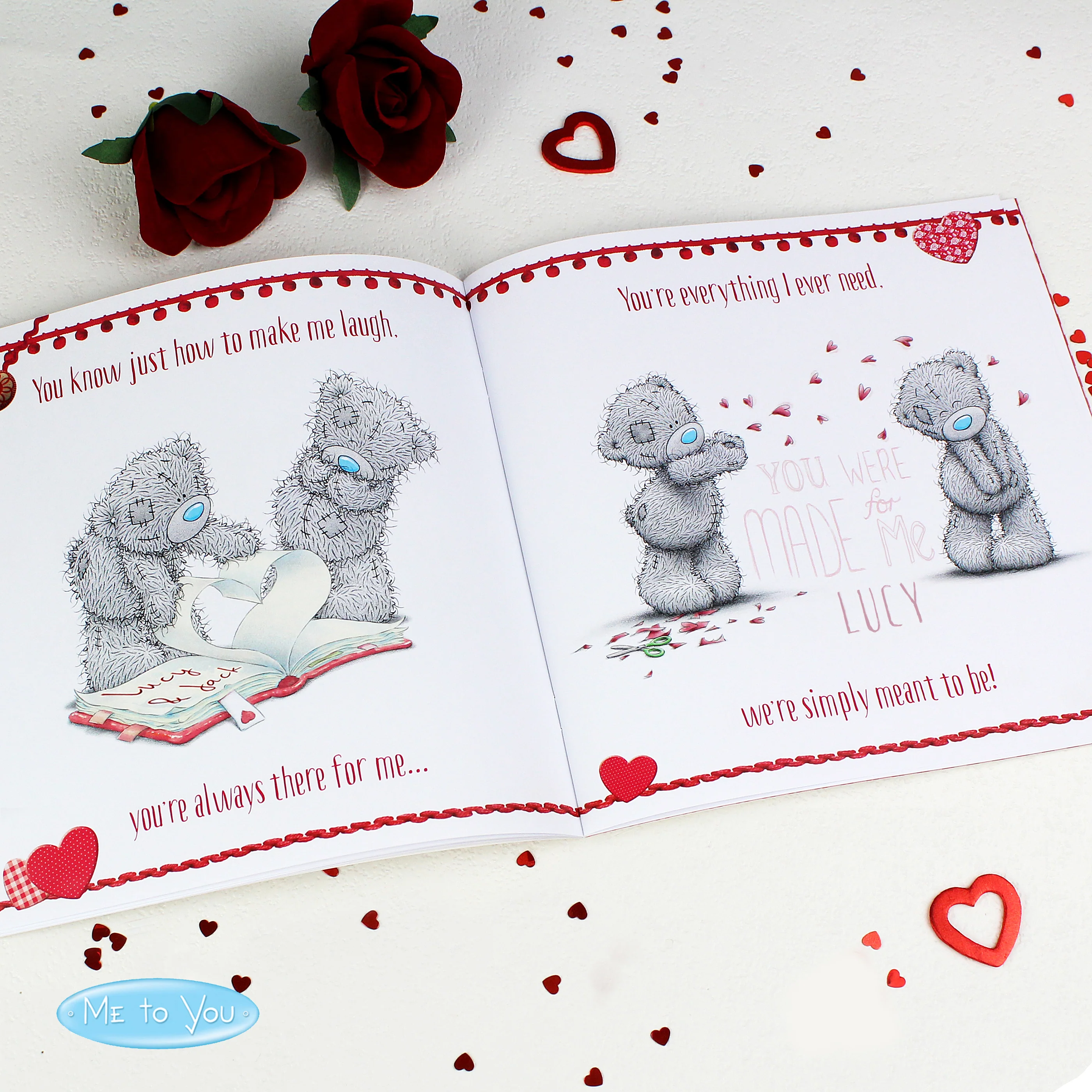 Personalised Me to You The One I Love Poem Book - Image 7
