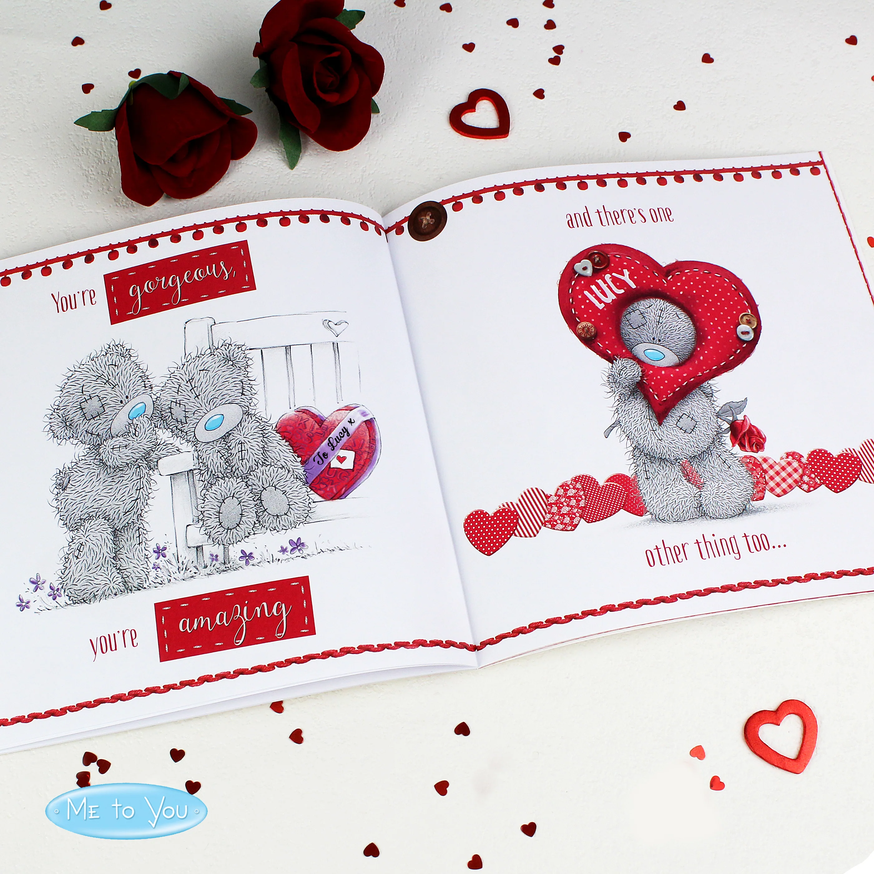 Personalised Me to You The One I Love Poem Book - Image 8