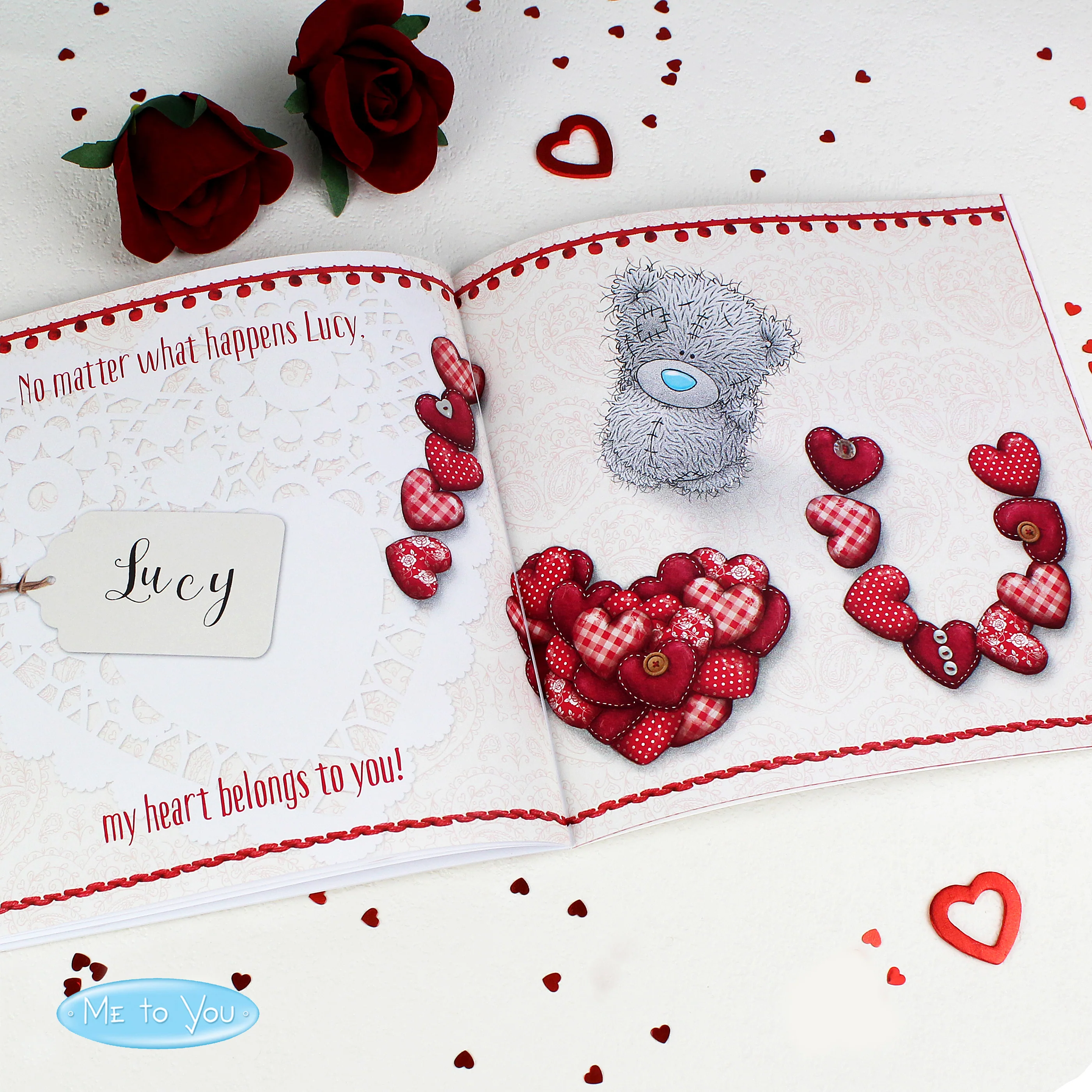 Personalised Me to You The One I Love Poem Book - Image 9