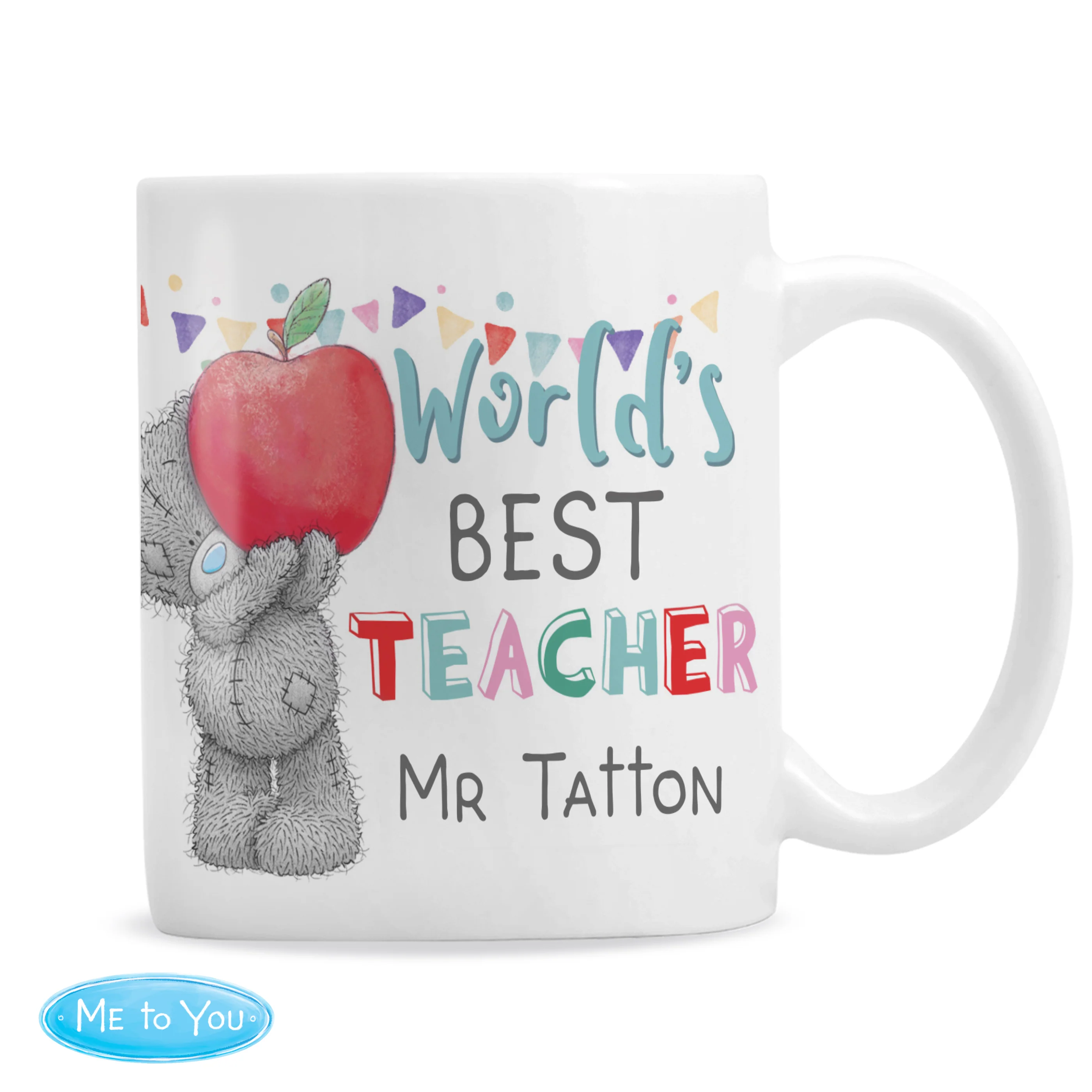 Personalised Me to You World's Best Teacher Mug - Image 3