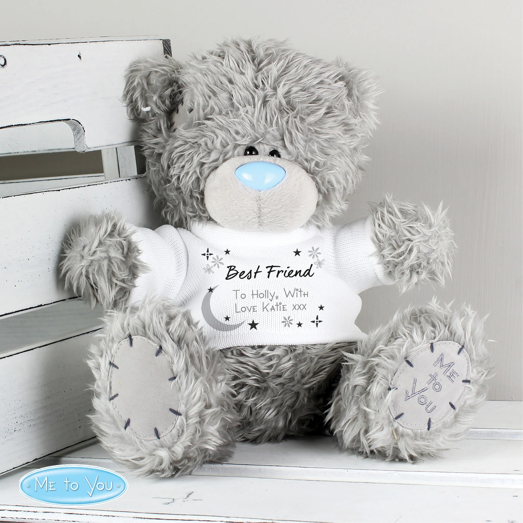Personalised Moon & Stars Me To You Bear - Image 6