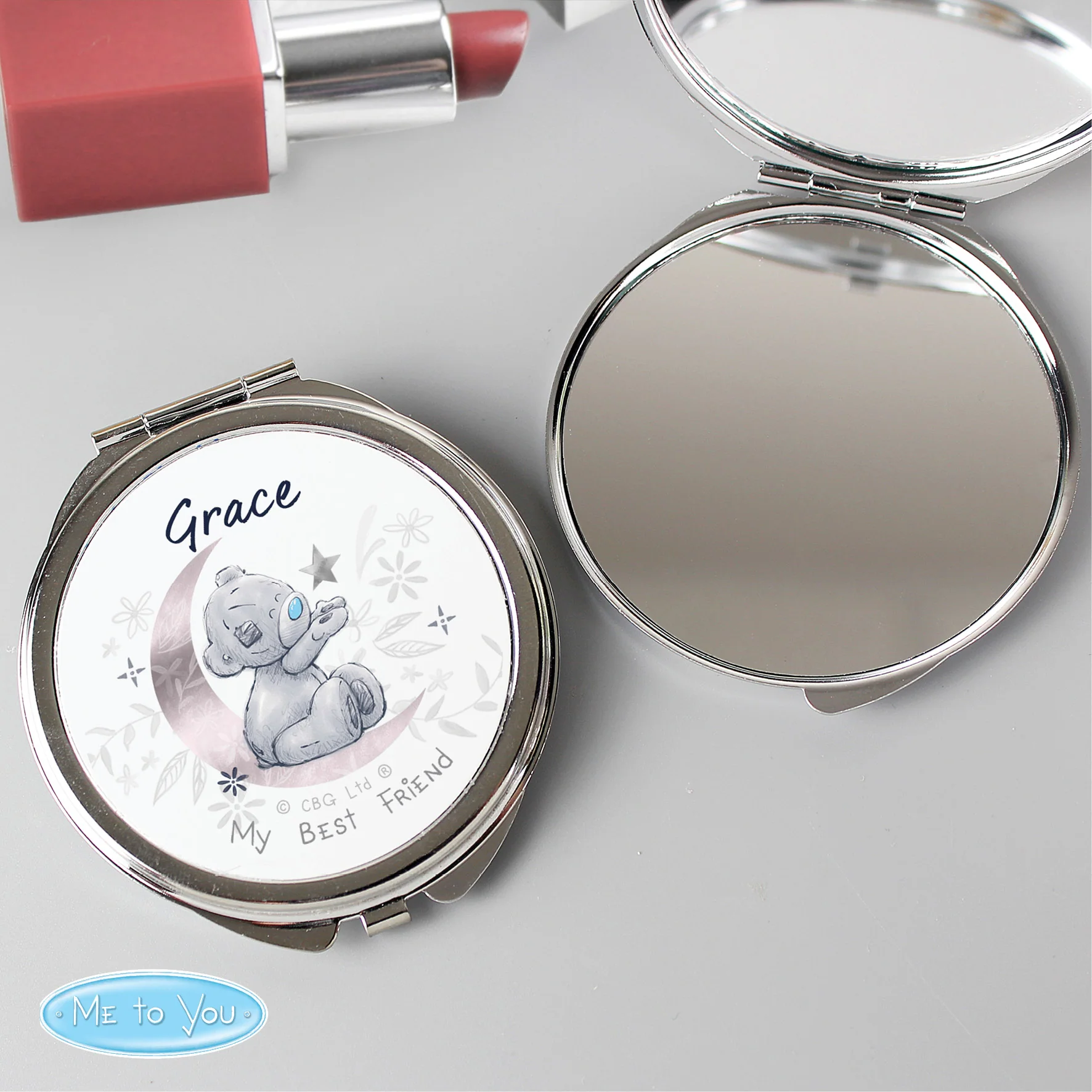 Personalised Moon & Stars Me To You Compact Mirror - Image 6