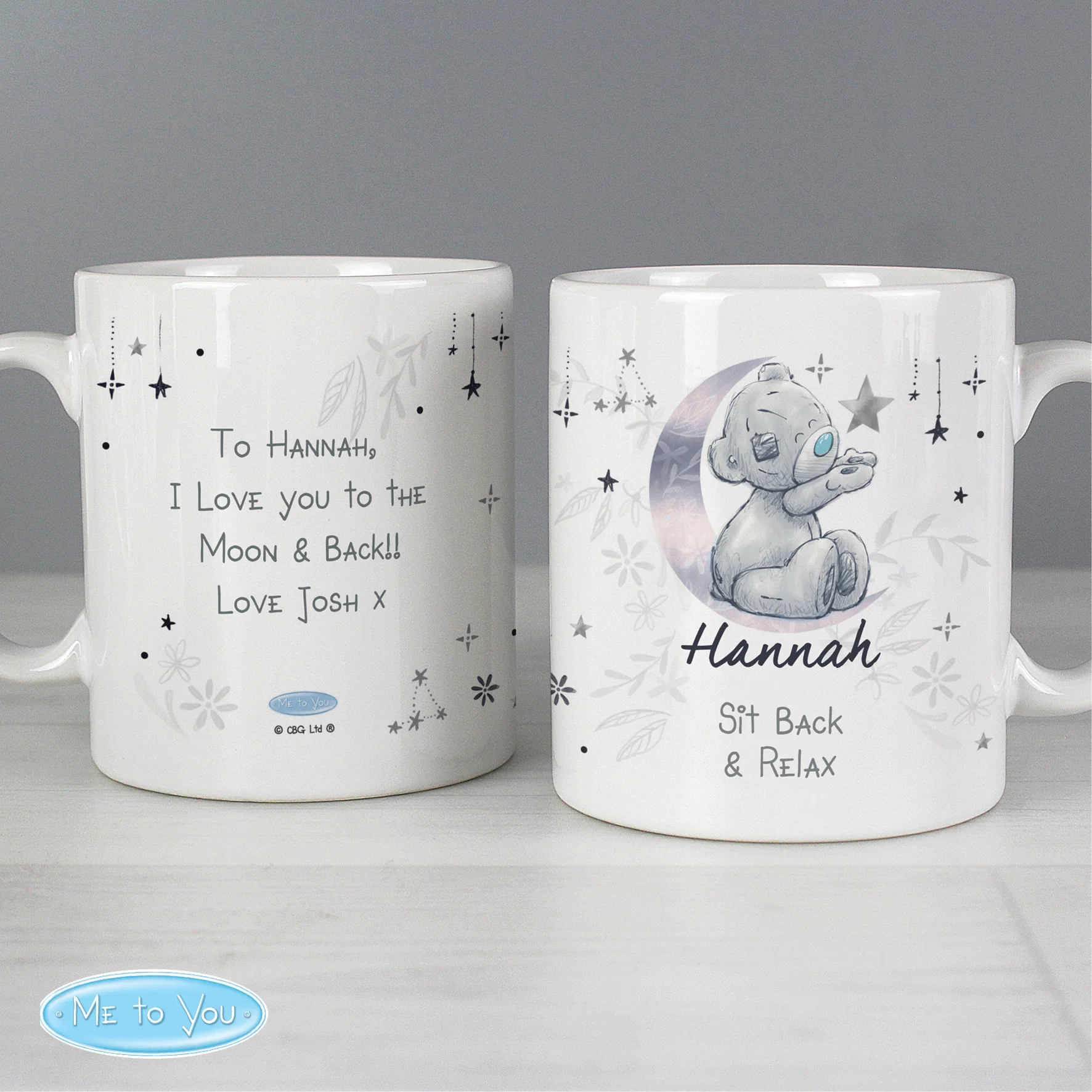 Personalised Moon & Stars Me To You Mug - Image 4
