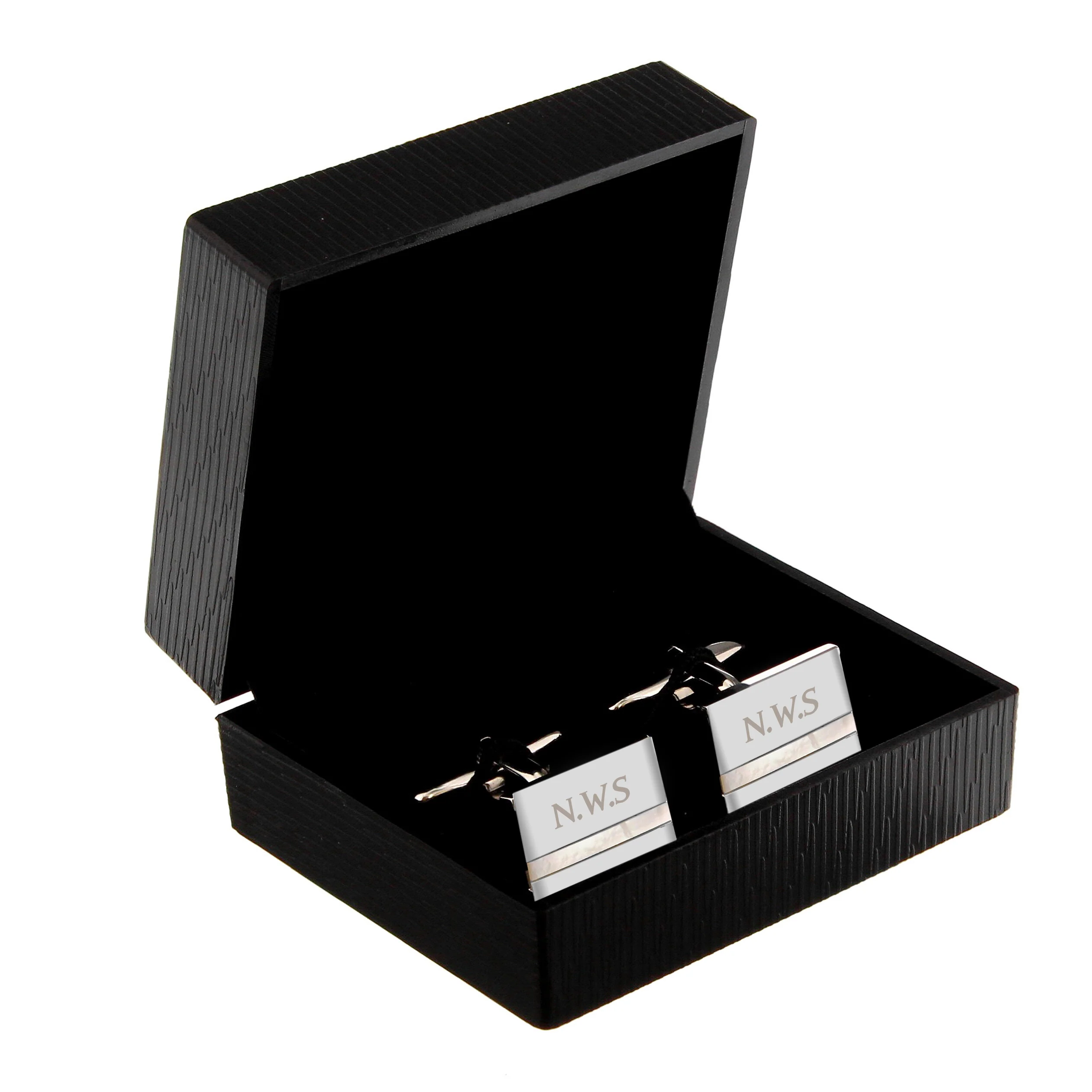 Personalised Mother of Pearl Cufflinks - Image 4