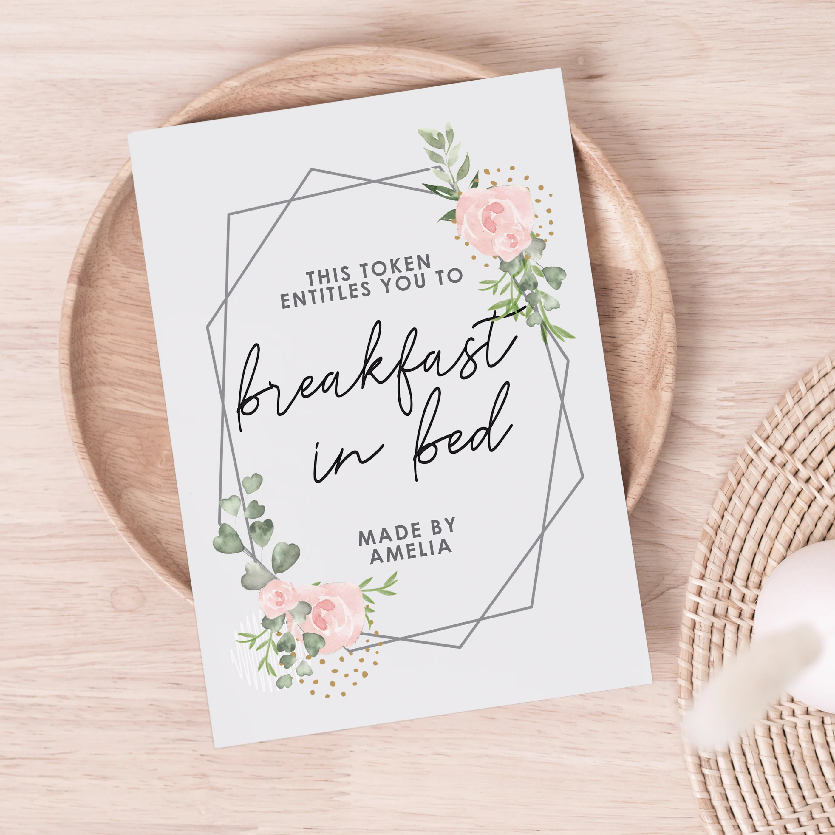 Personalised Mothers Day Voucher Cards - Image 2
