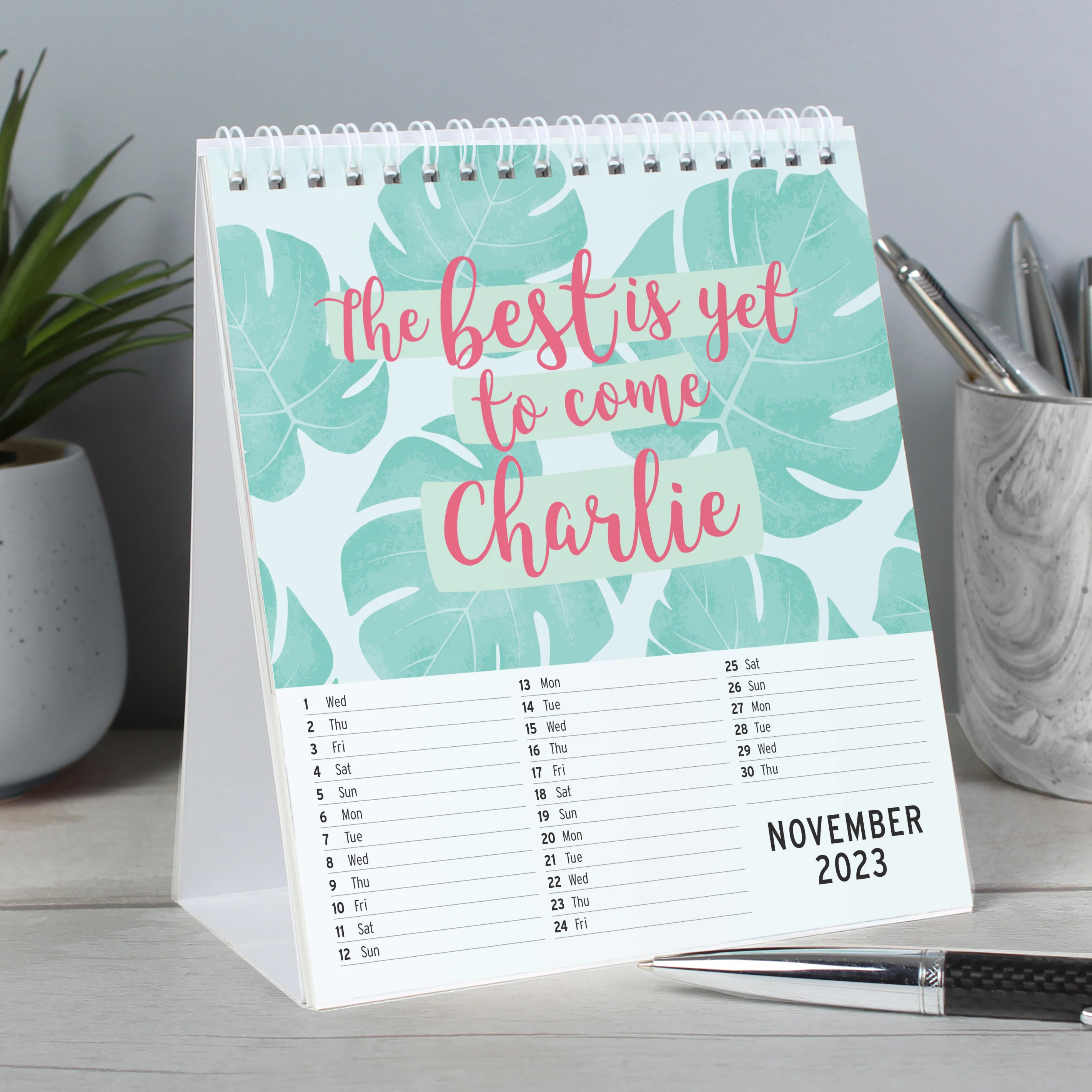 Personalised Motivational Quotes Desk Calendar - Image 5