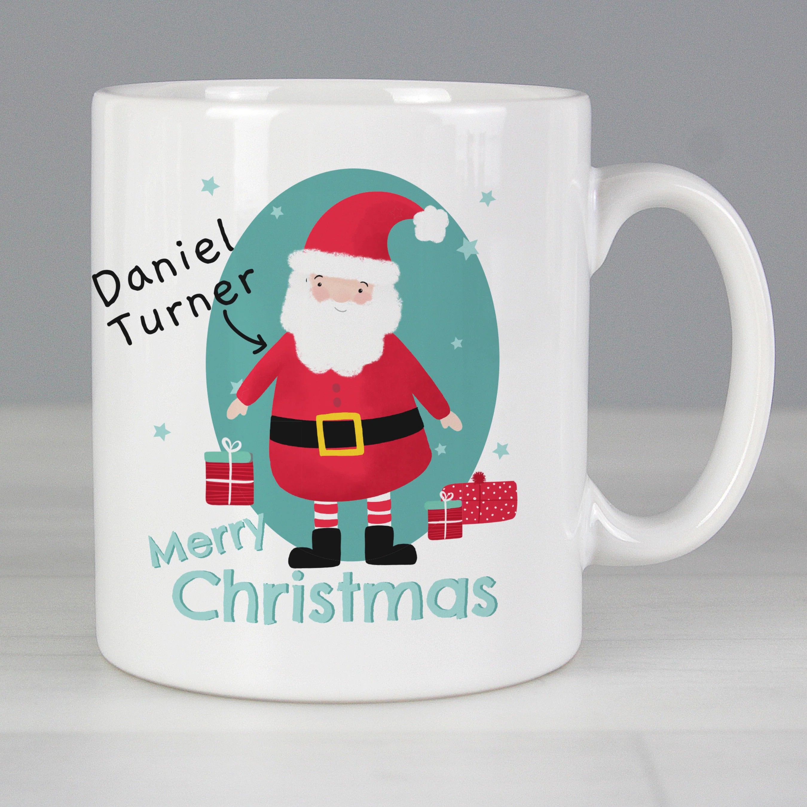 Personalised Mr Claus Christmas Mug - Image 7