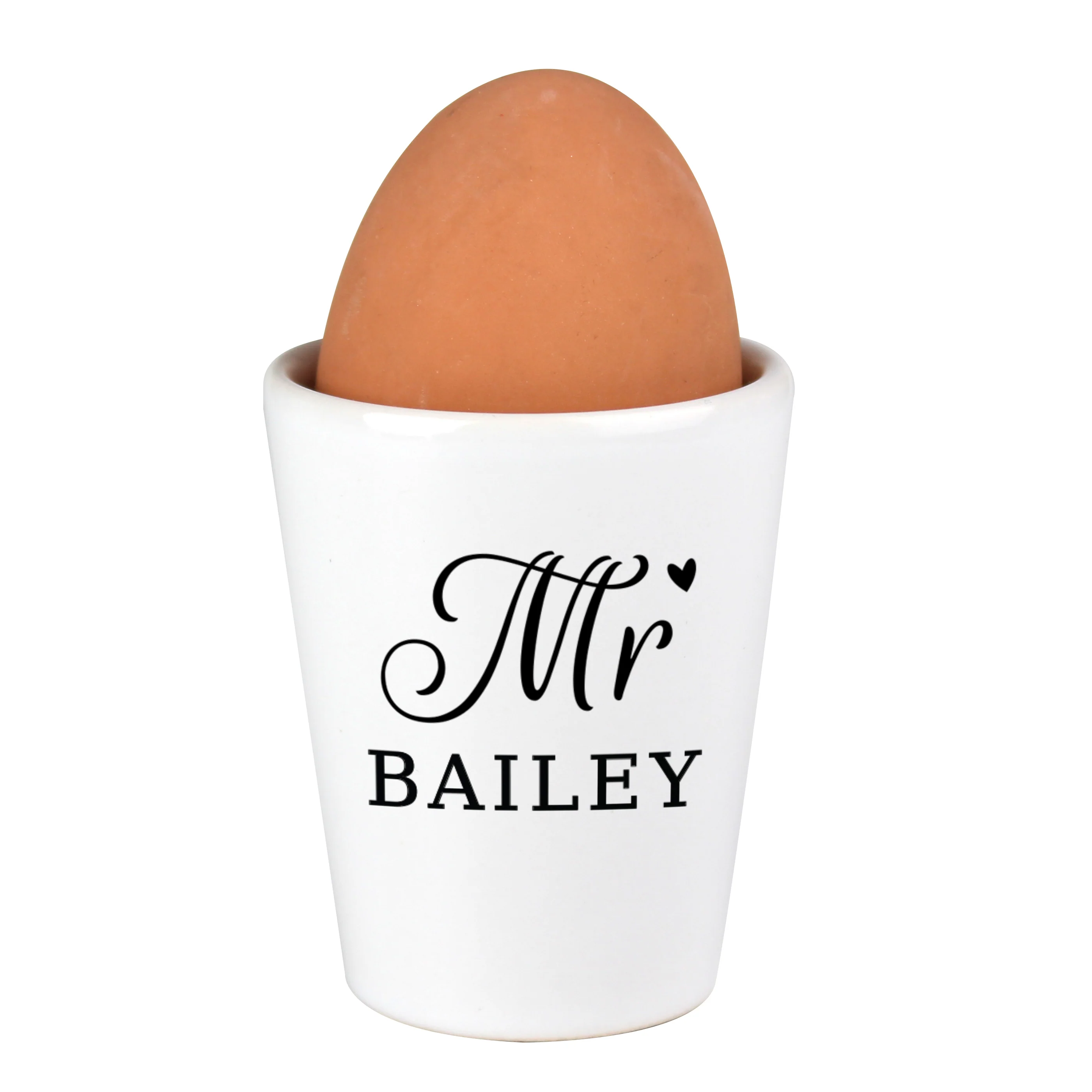 Personalised Mr Egg Cup - Image 2