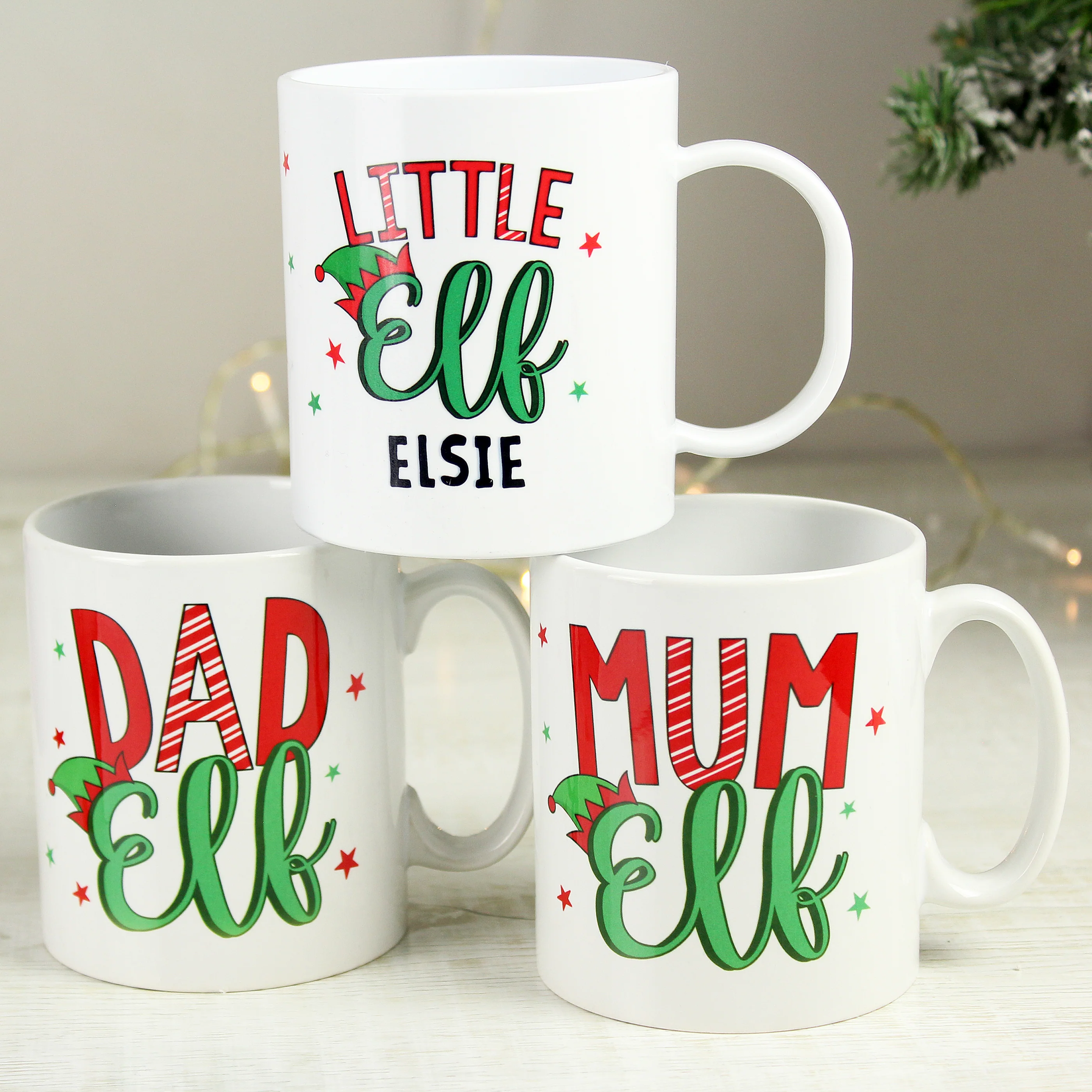 Personalised Mum Elf Mug - Image 4