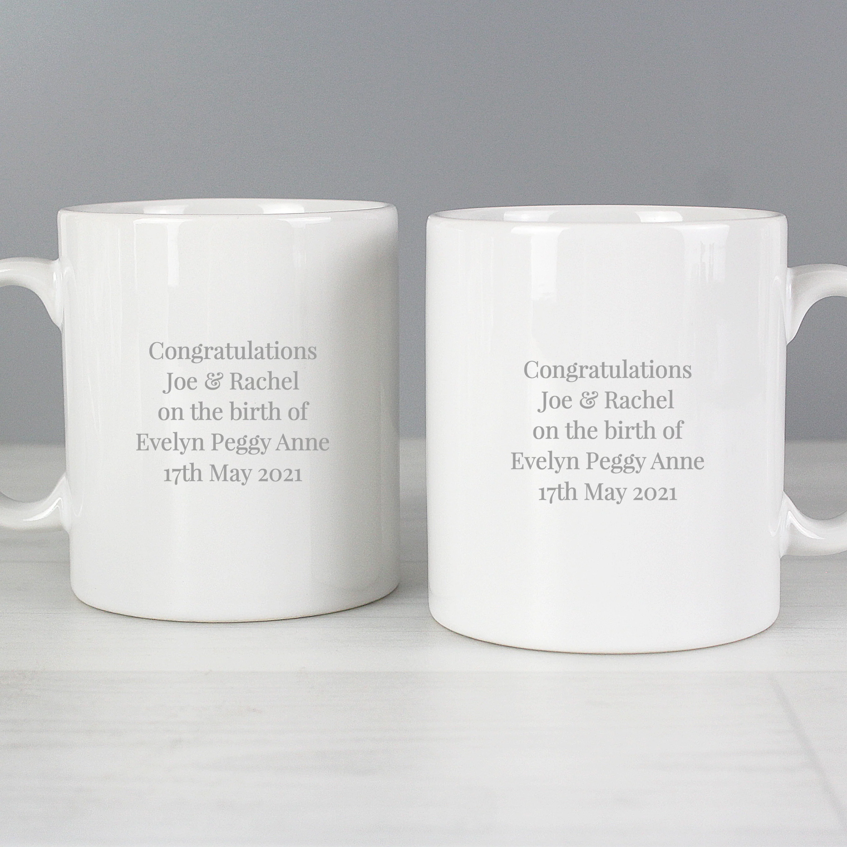 Personalised Mummy & Daddy Mug Set - Image 3