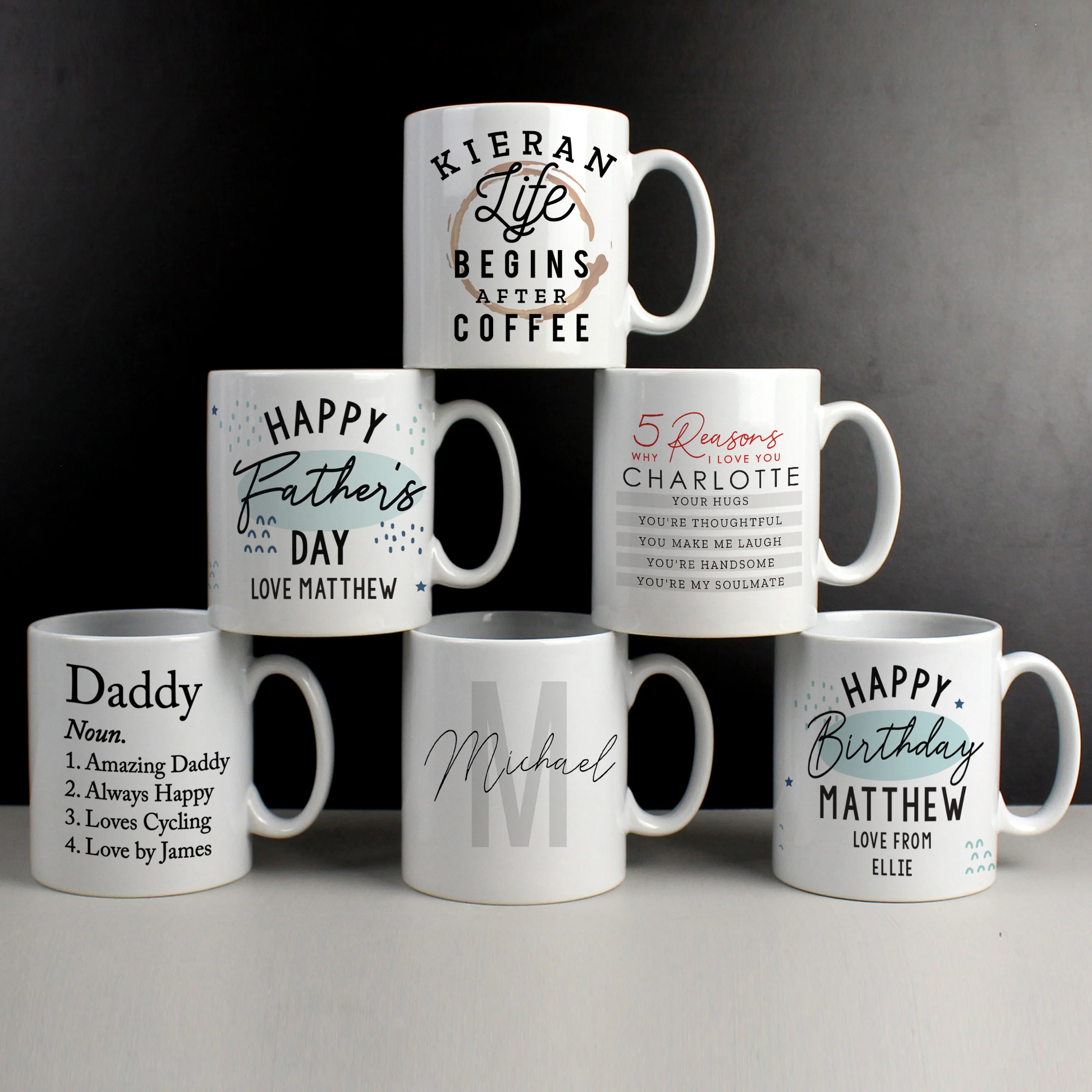 Personalised Name & Initial Mug - Image 5