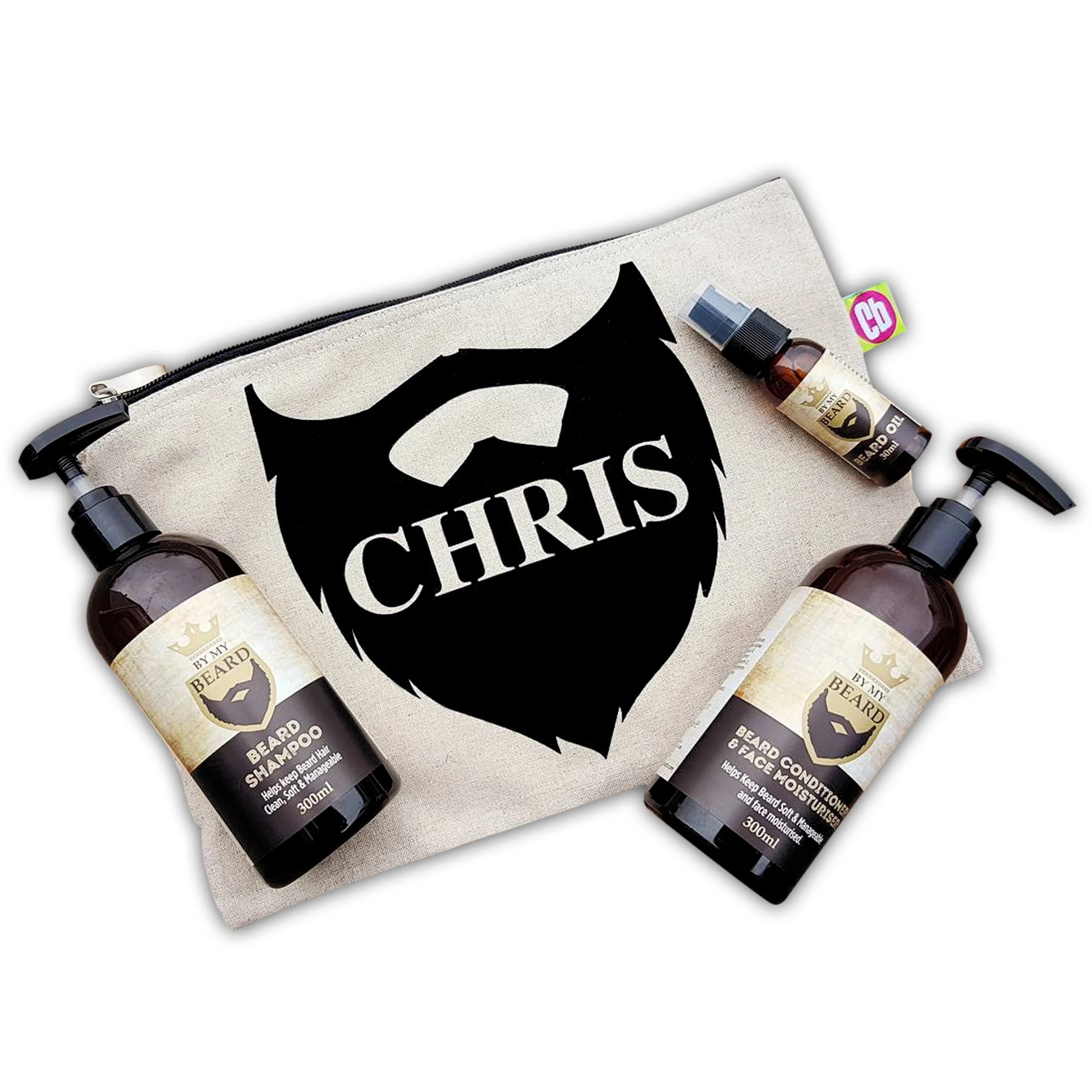 Personalised Name Only Beard Kit - Image 3