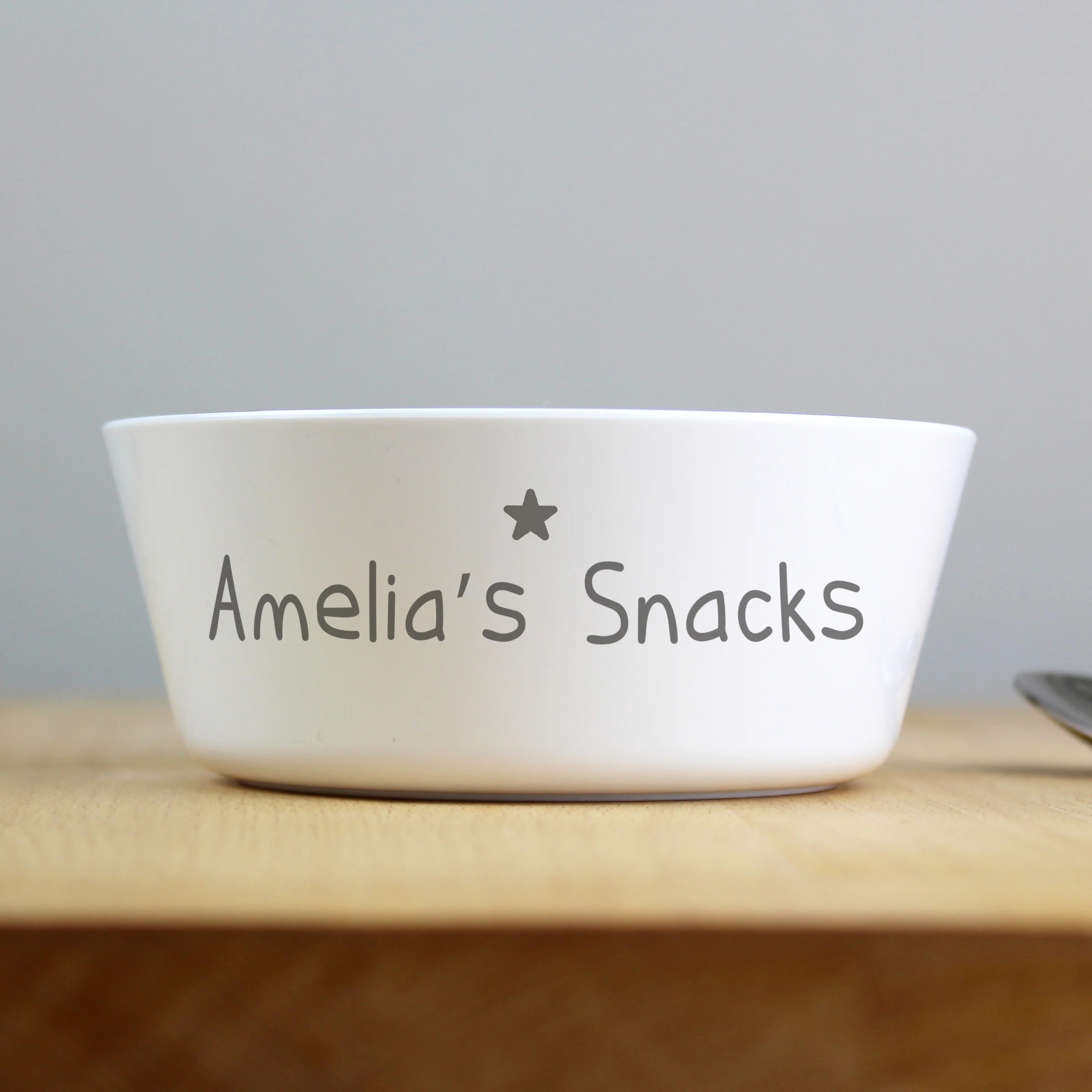 Personalised Name Only Plastic Bowl - Image 3
