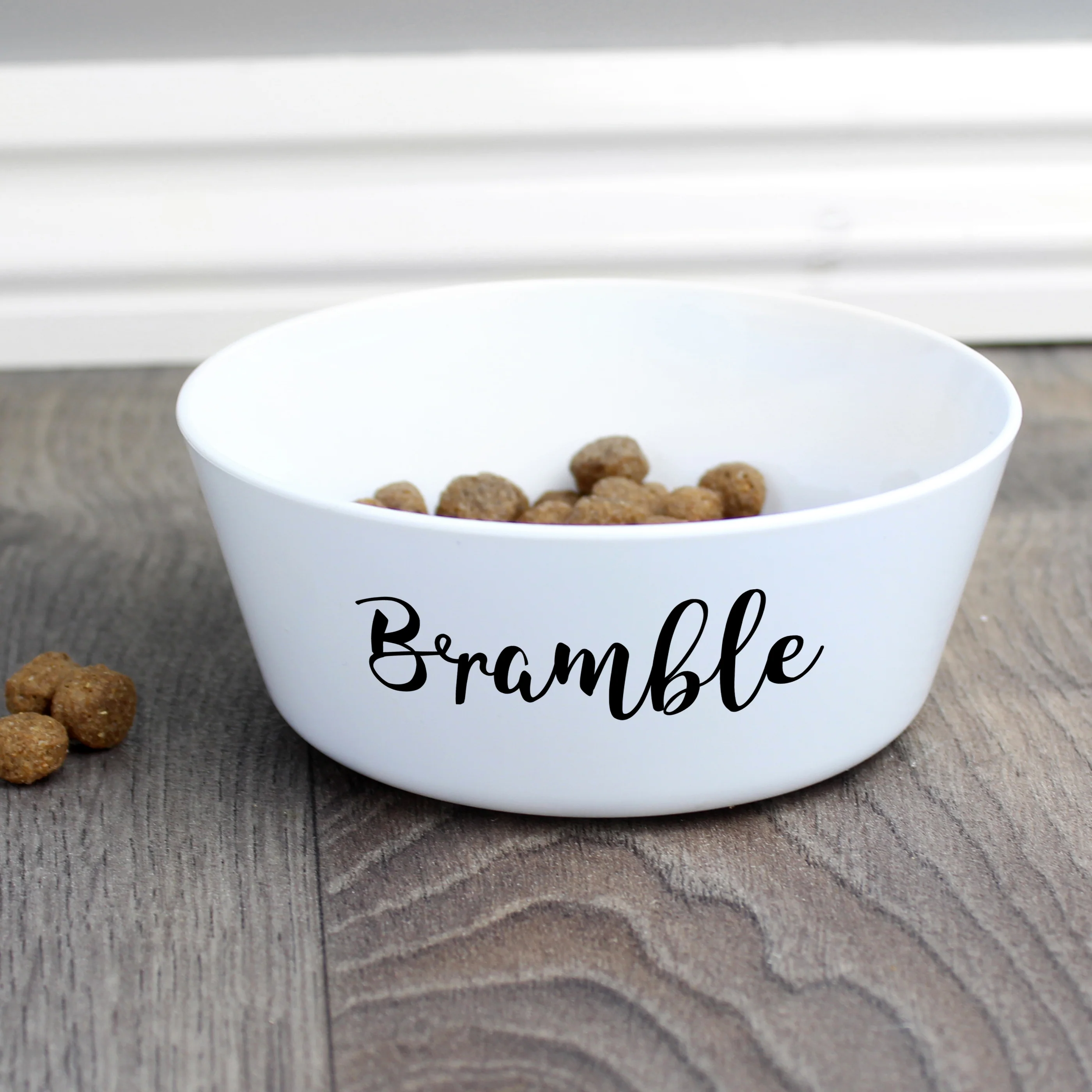 Personalised Name Plastic Cat Bowl - Image 3