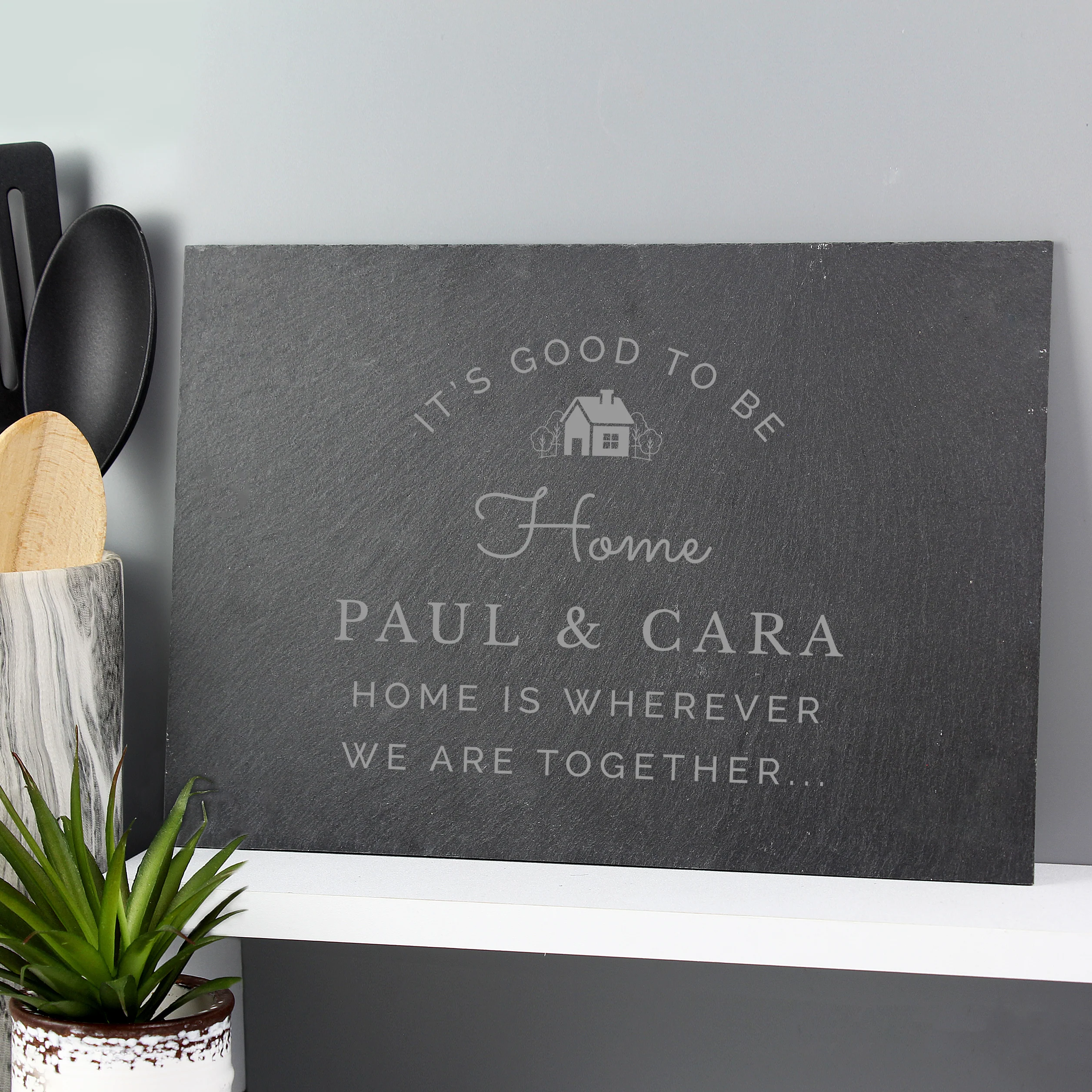 Personalised New Home Slate - Image 3