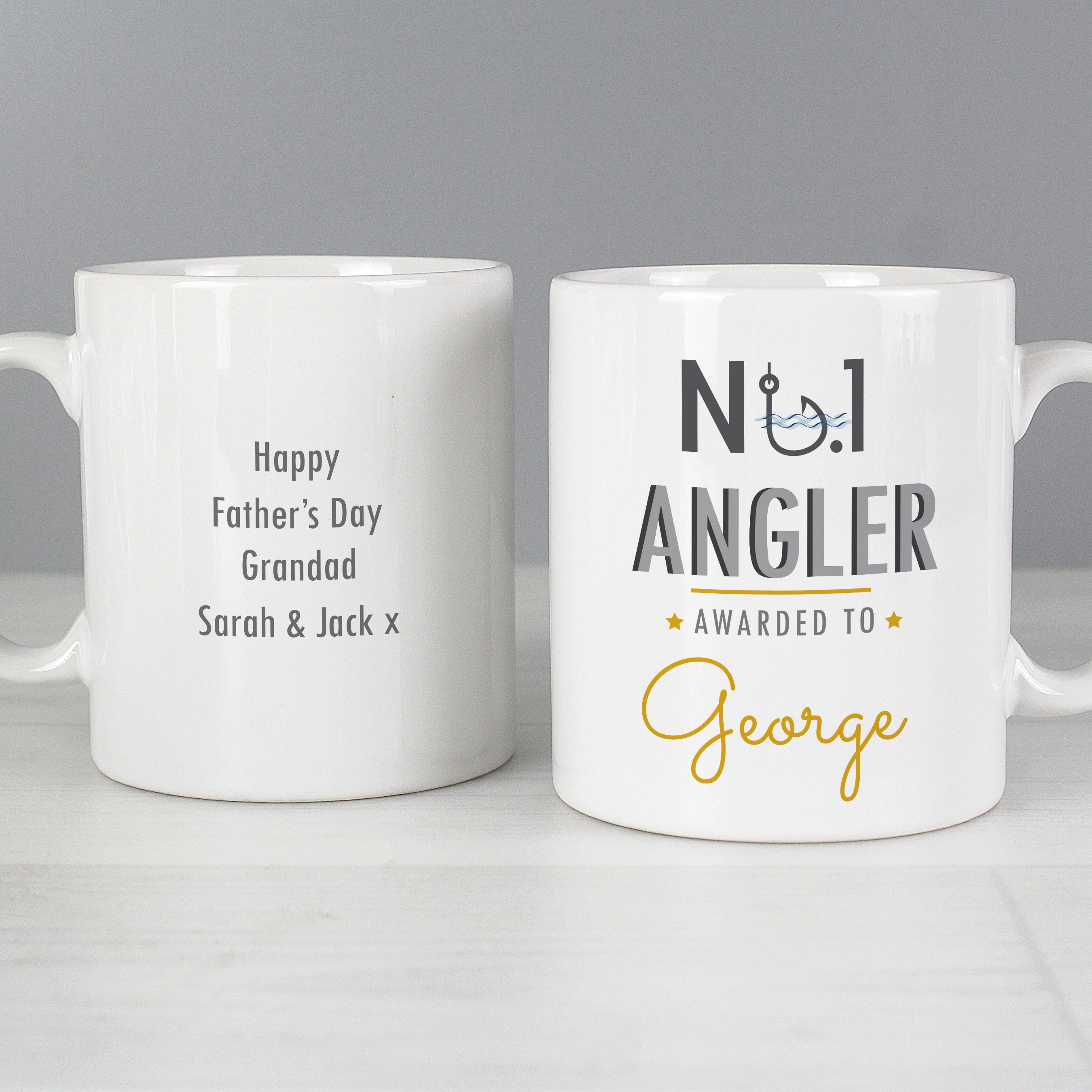 Personalised No.1 Angler Mug - Image 4