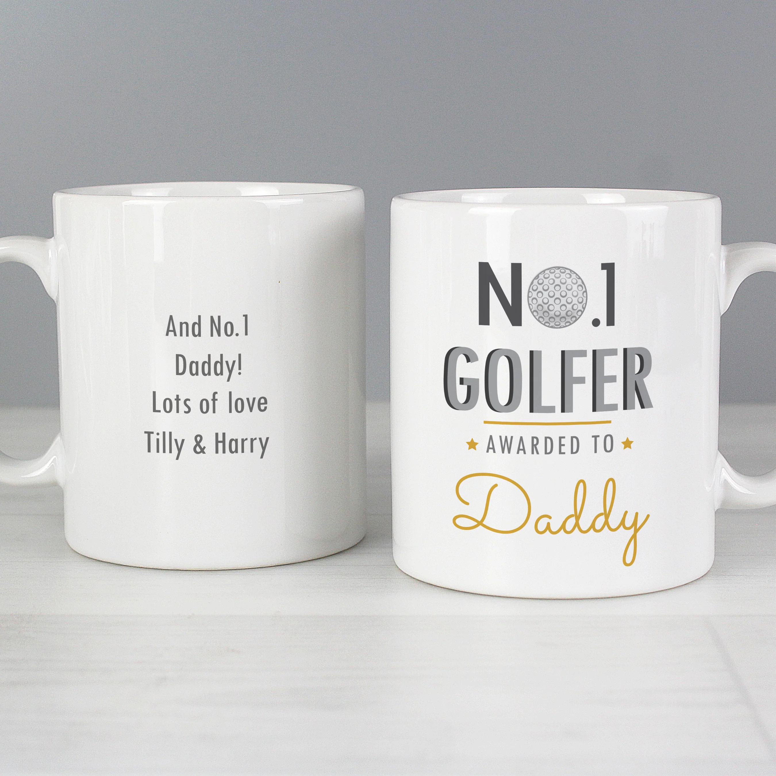 Personalised No.1 Golfer Mug - Image 3