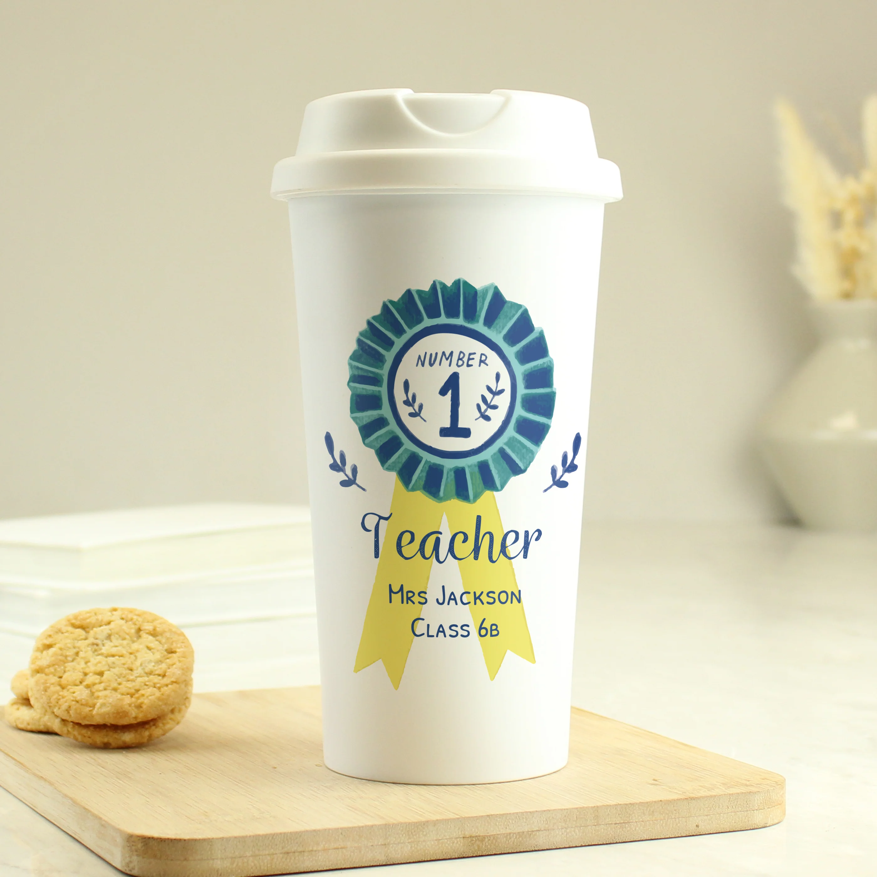 Personalised Number 1 Travel Mug - Image 3