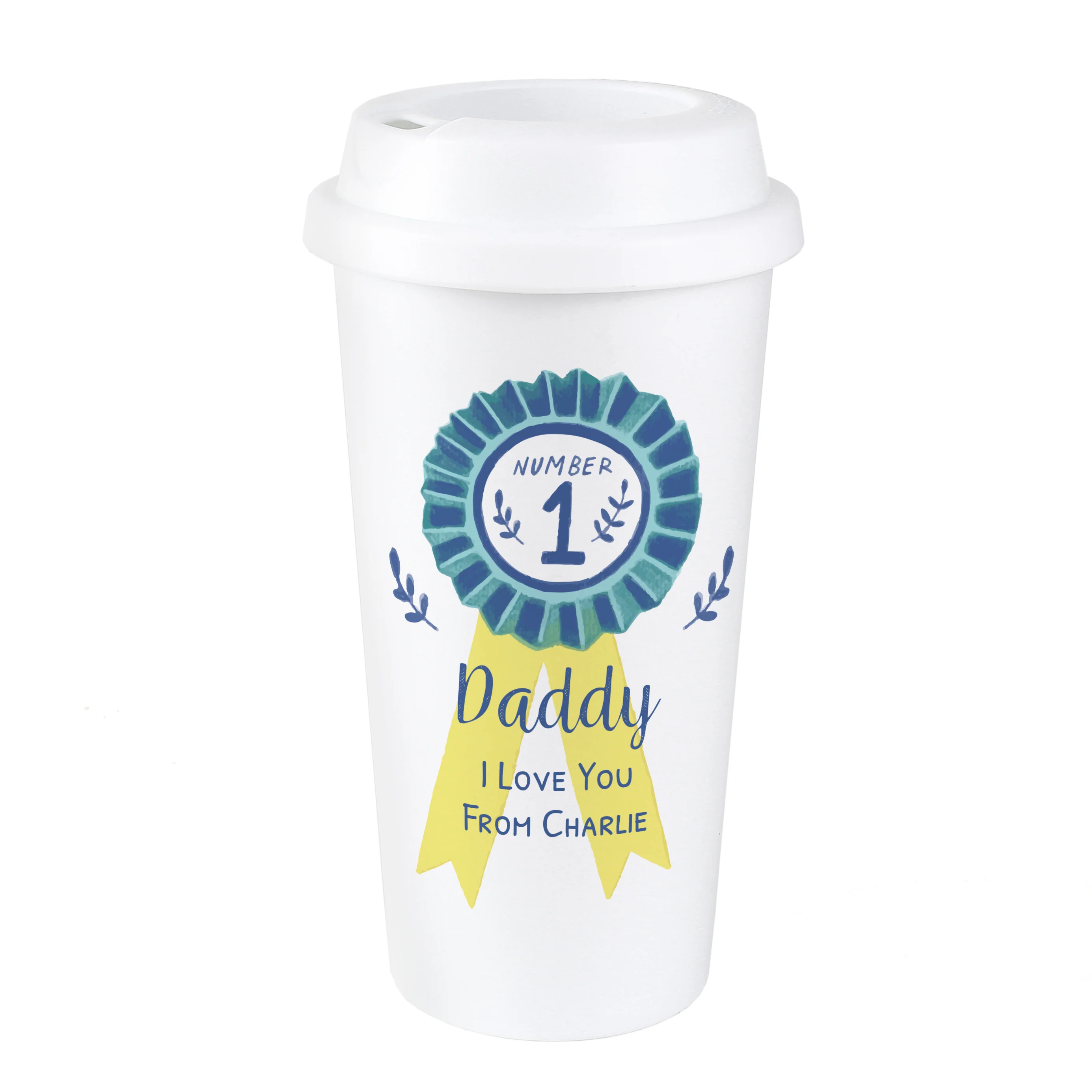 Personalised Number 1 Travel Mug - Image 5