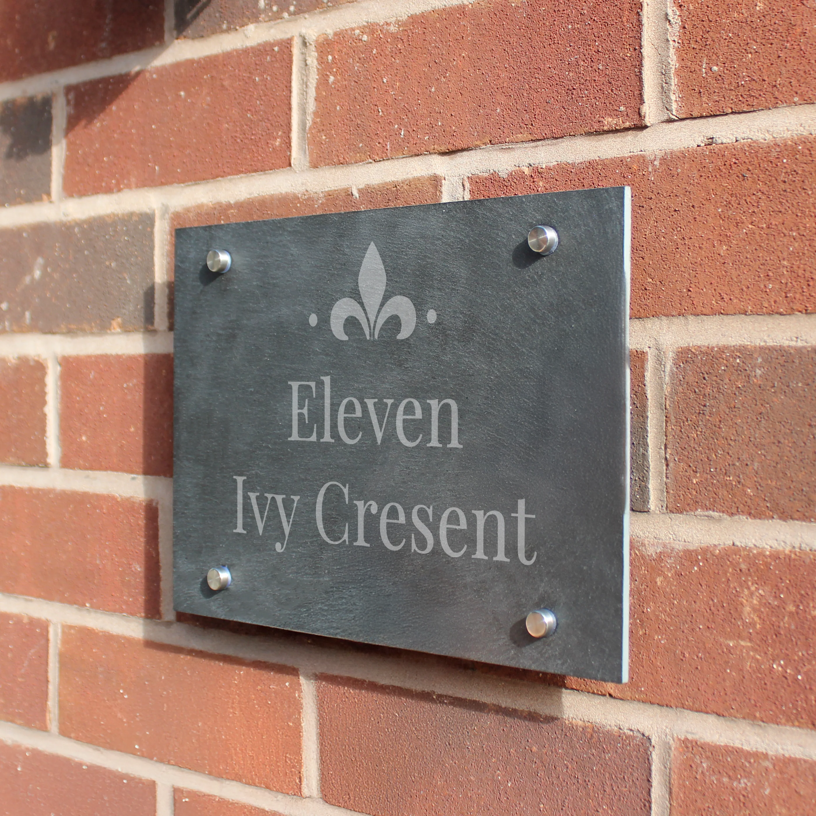 Personalised Ornate Slate House Sign - Image 2