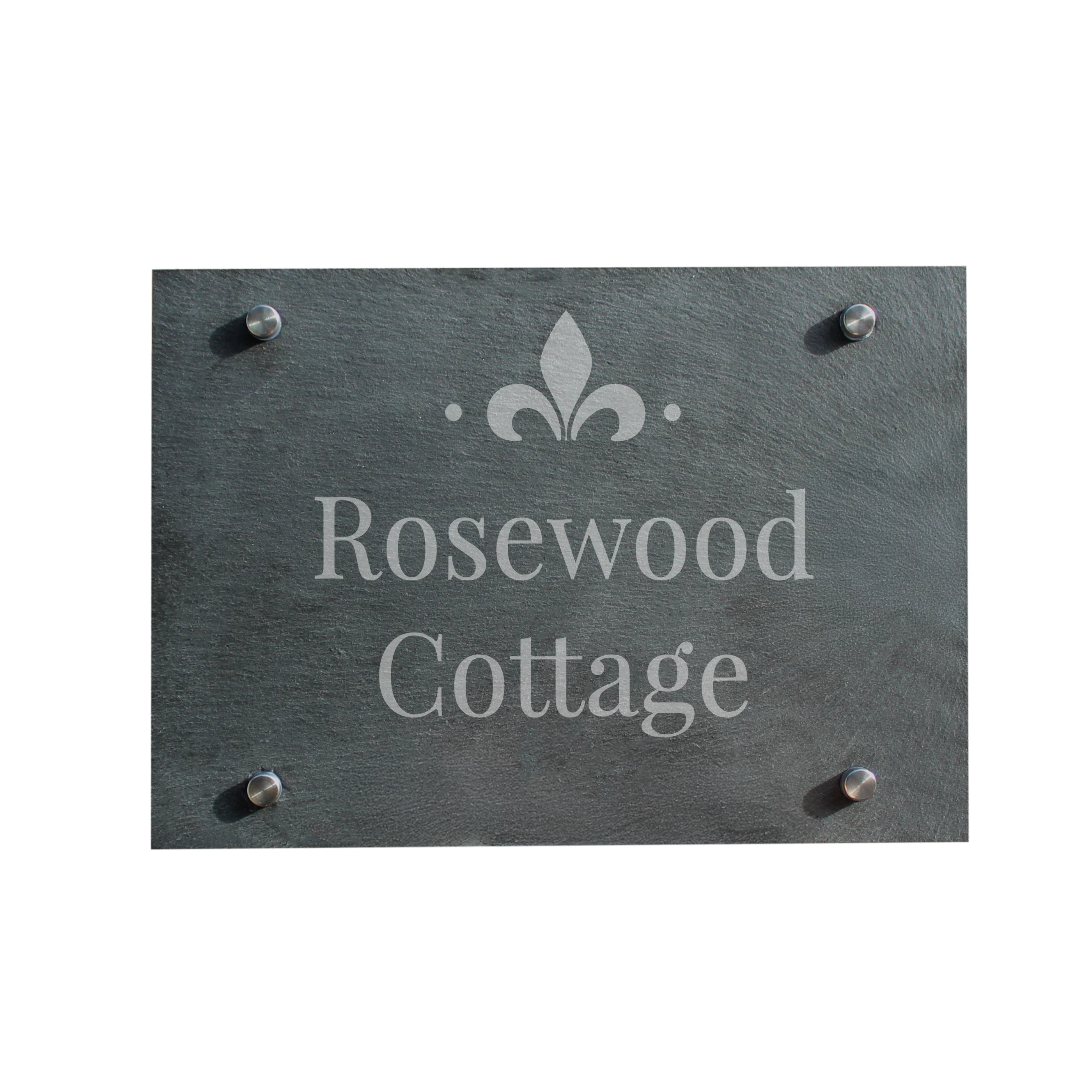 Personalised Ornate Slate House Sign - Image 4
