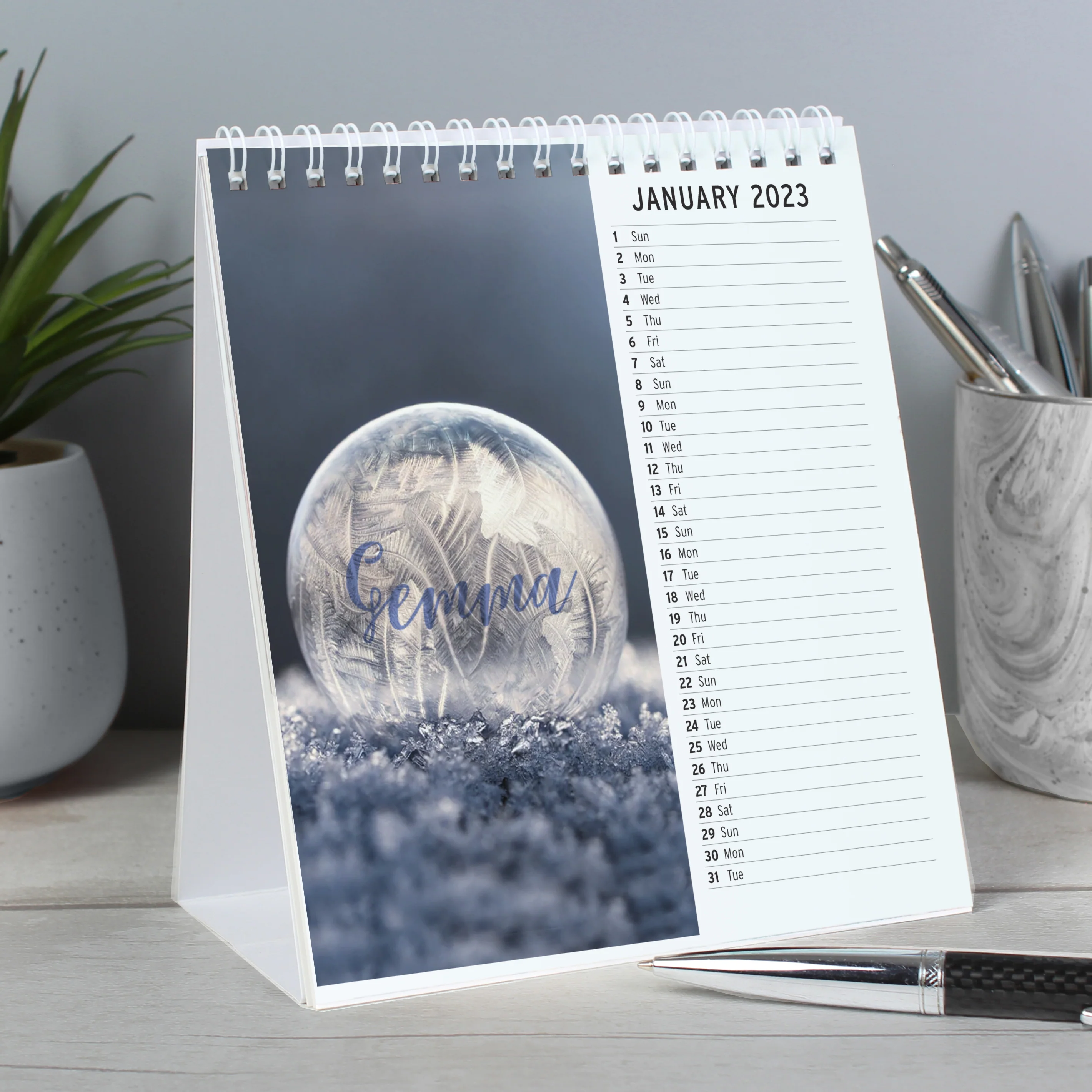 Personalised Outdoors Desk Calendar - Image 3