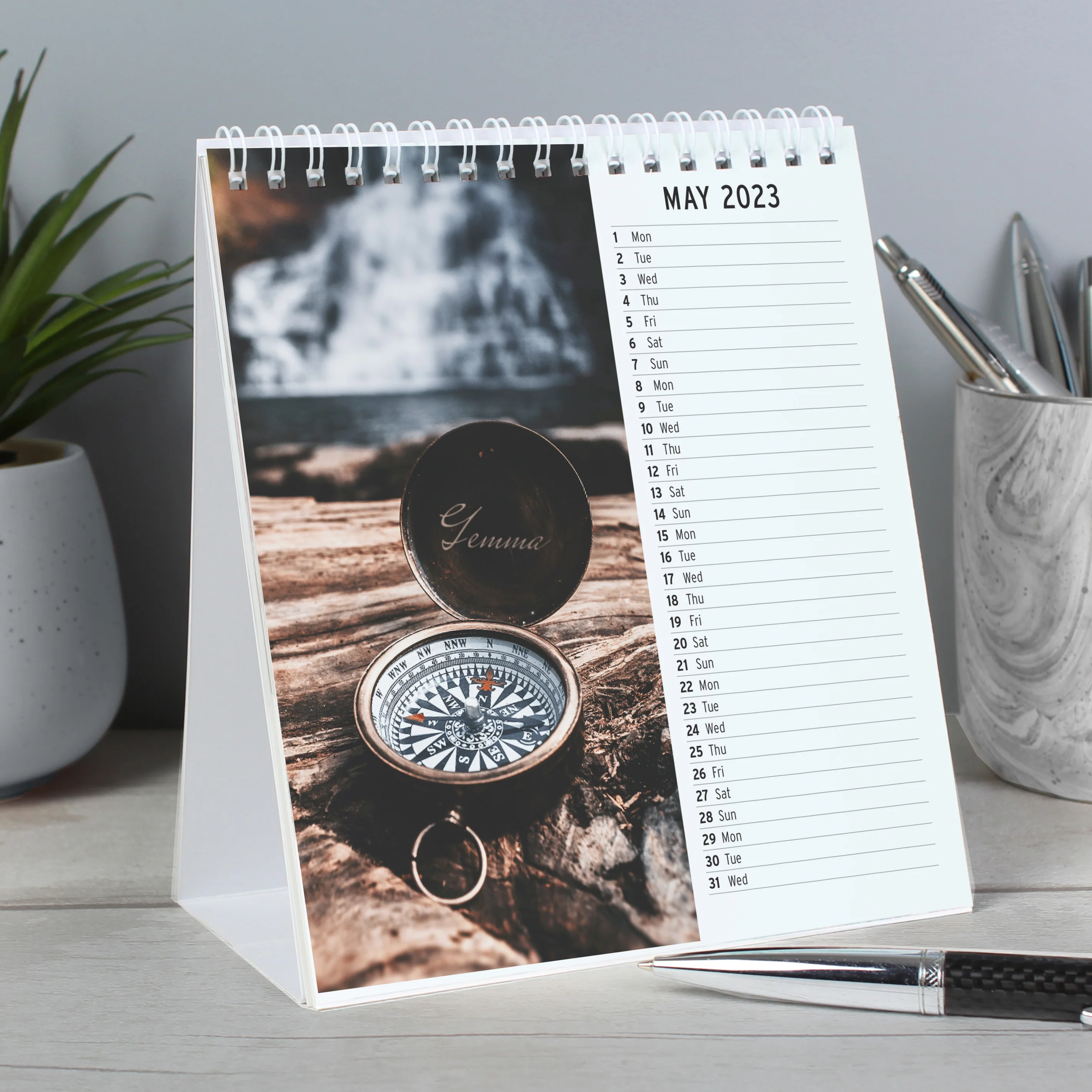 Personalised Outdoors Desk Calendar - Image 4