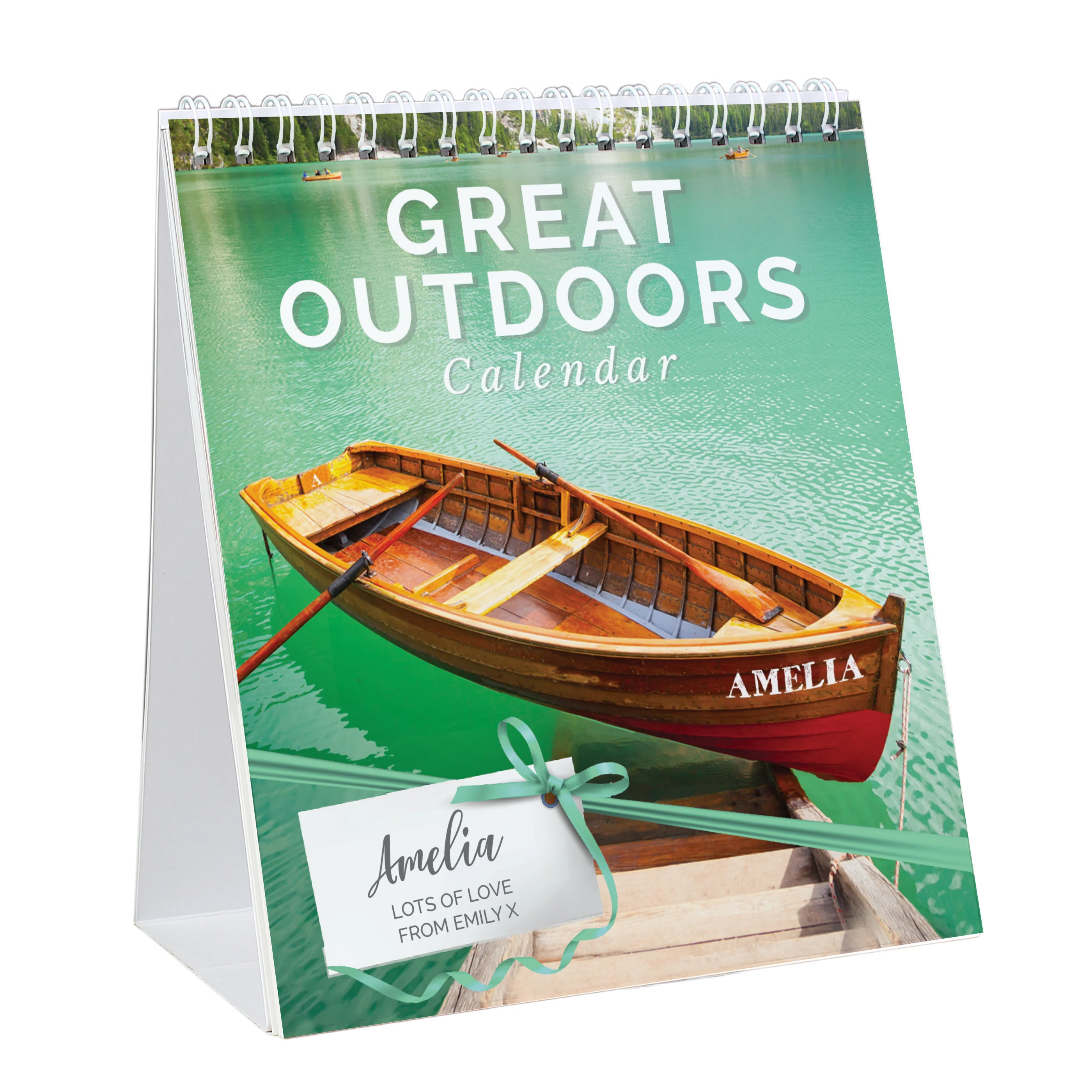 Personalised Outdoors Desk Calendar - Image 5
