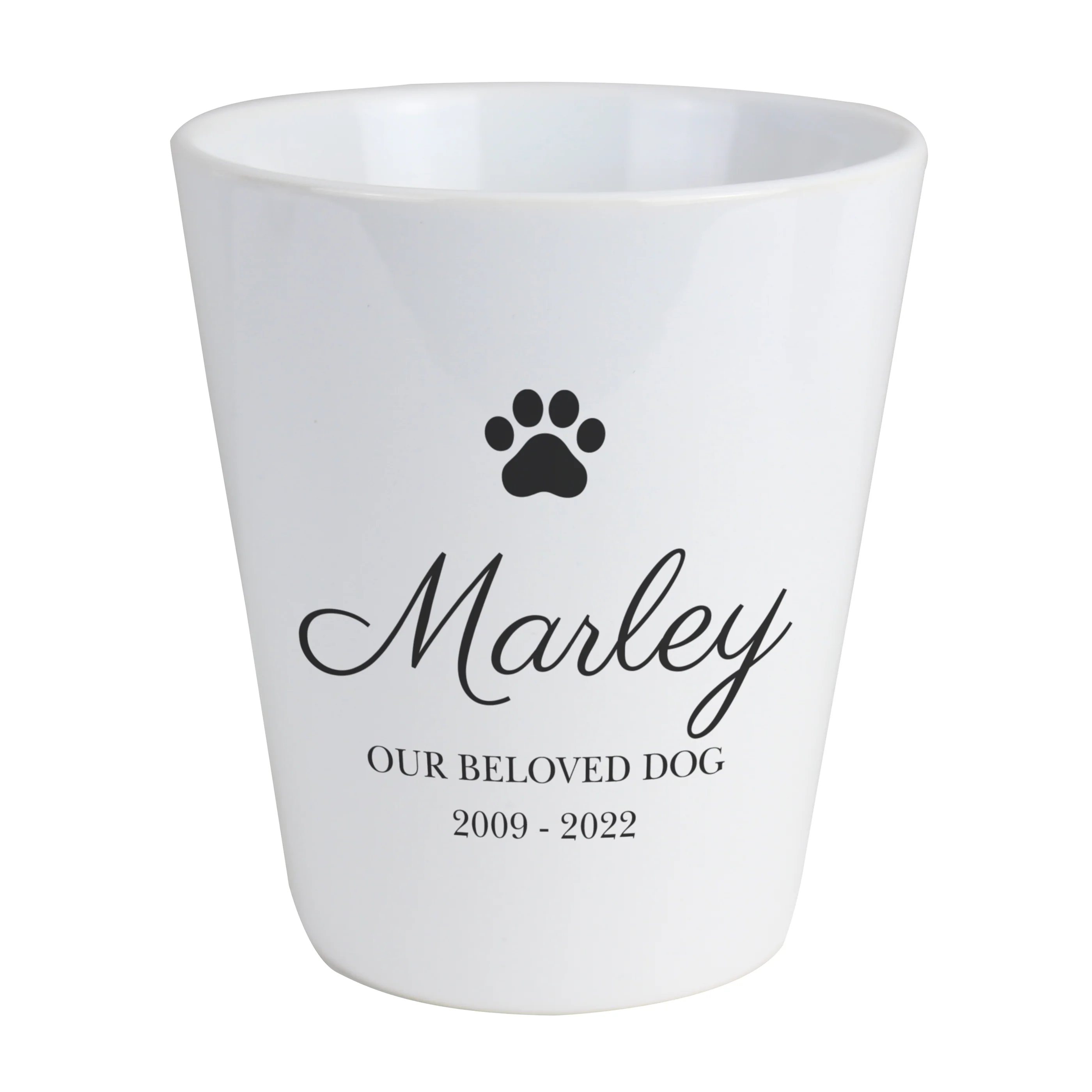 Personalised Paw Print Plant Pot - Image 4
