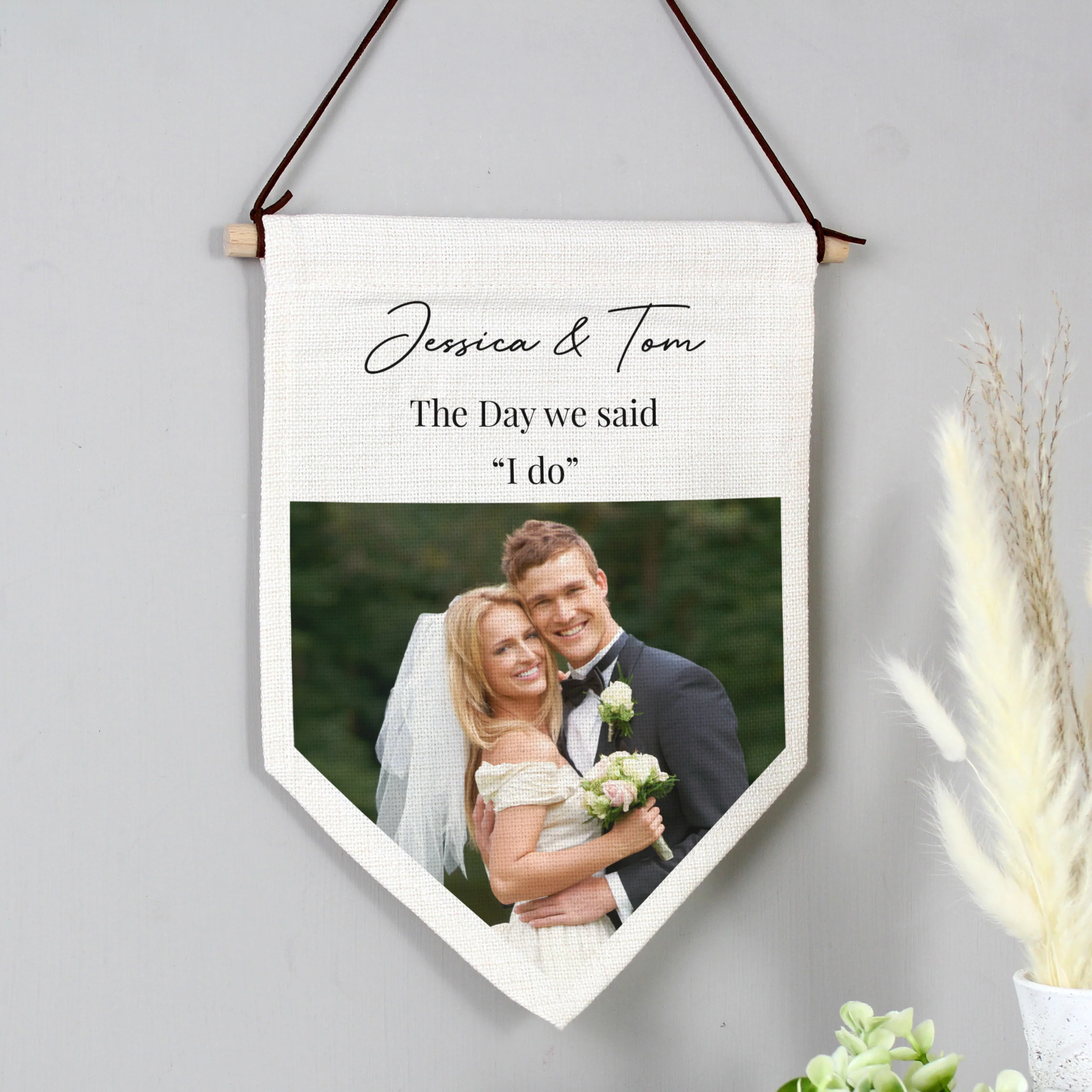 Personalised Photo Upload Banner Wall Art - Image 4